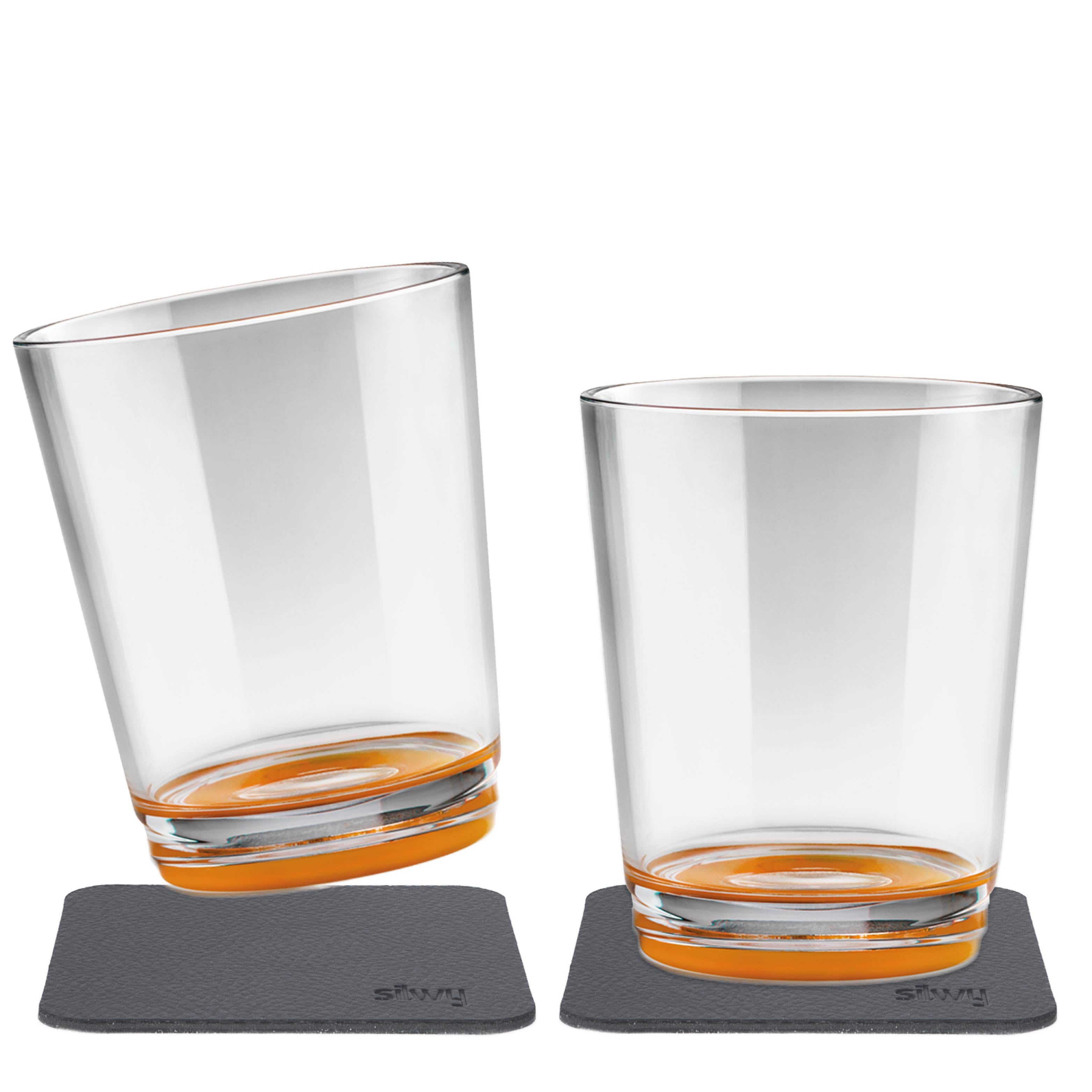 2 x Magnetic drinking cup with Gel Pad - Silwy UK