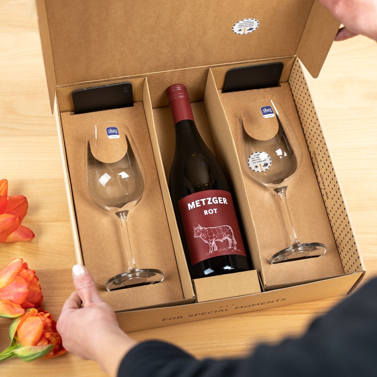 Gift box for wine lovers - Silwy UK
