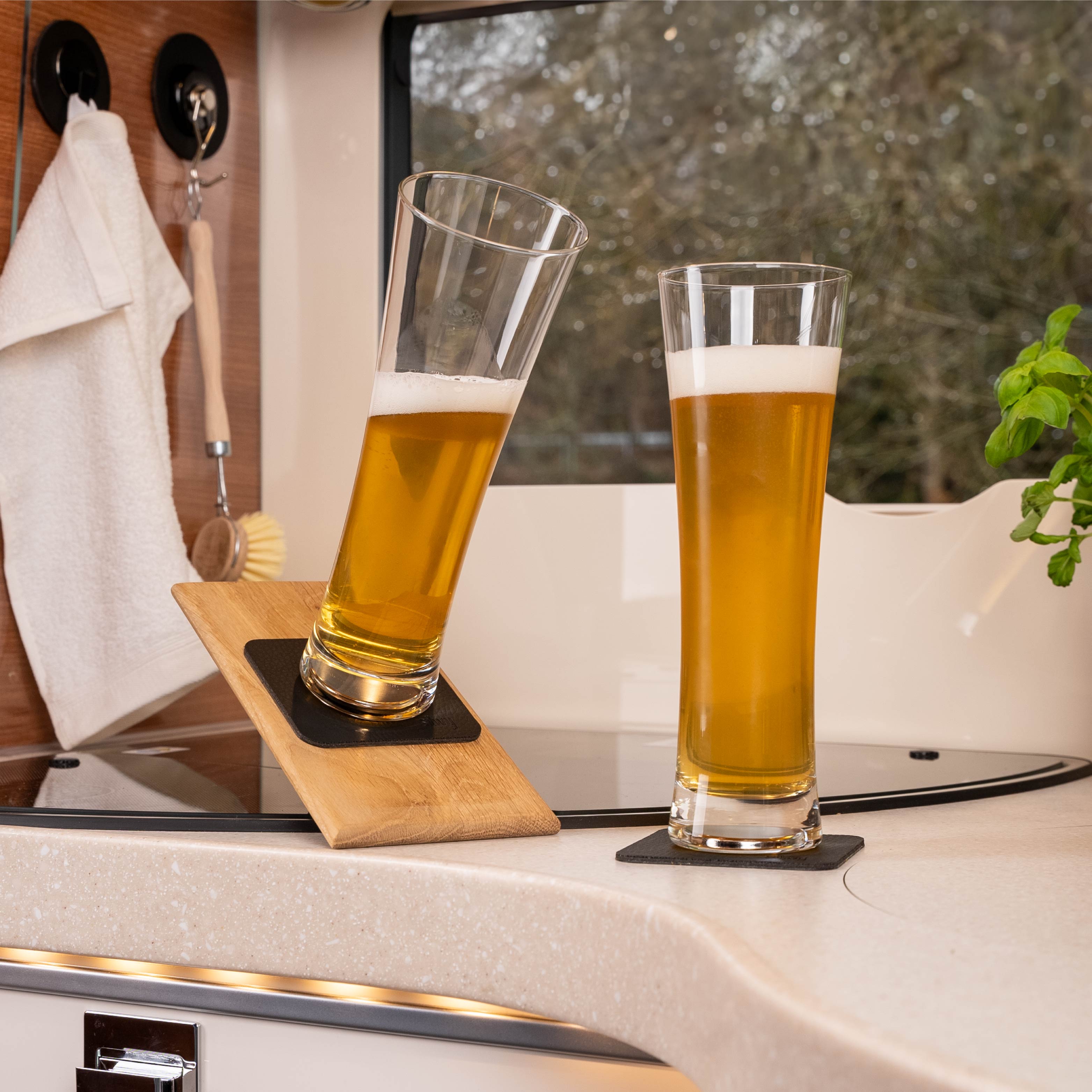 Magnetic crystal beer glasses - Silwy UK