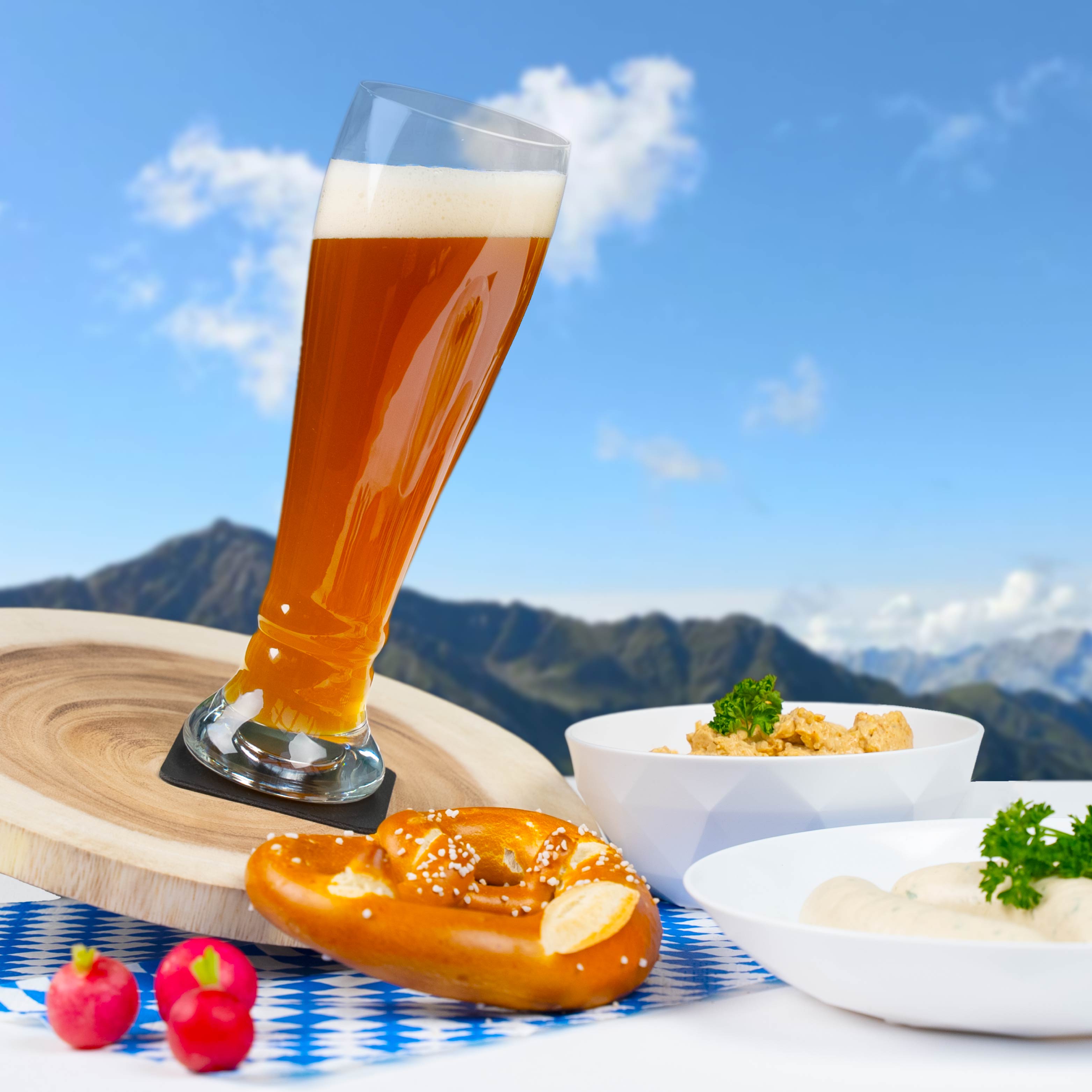 Magnetic crystal glass WHEAT BEER - Silwy UK