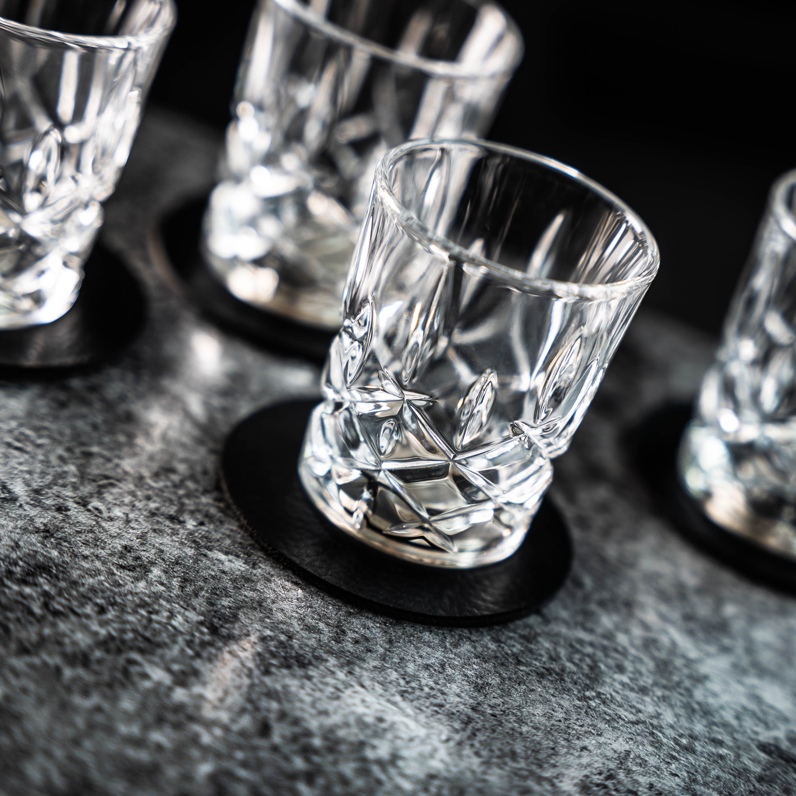 Magnetic crystal shot glasses SHOT DIAMOND - Silwy UK