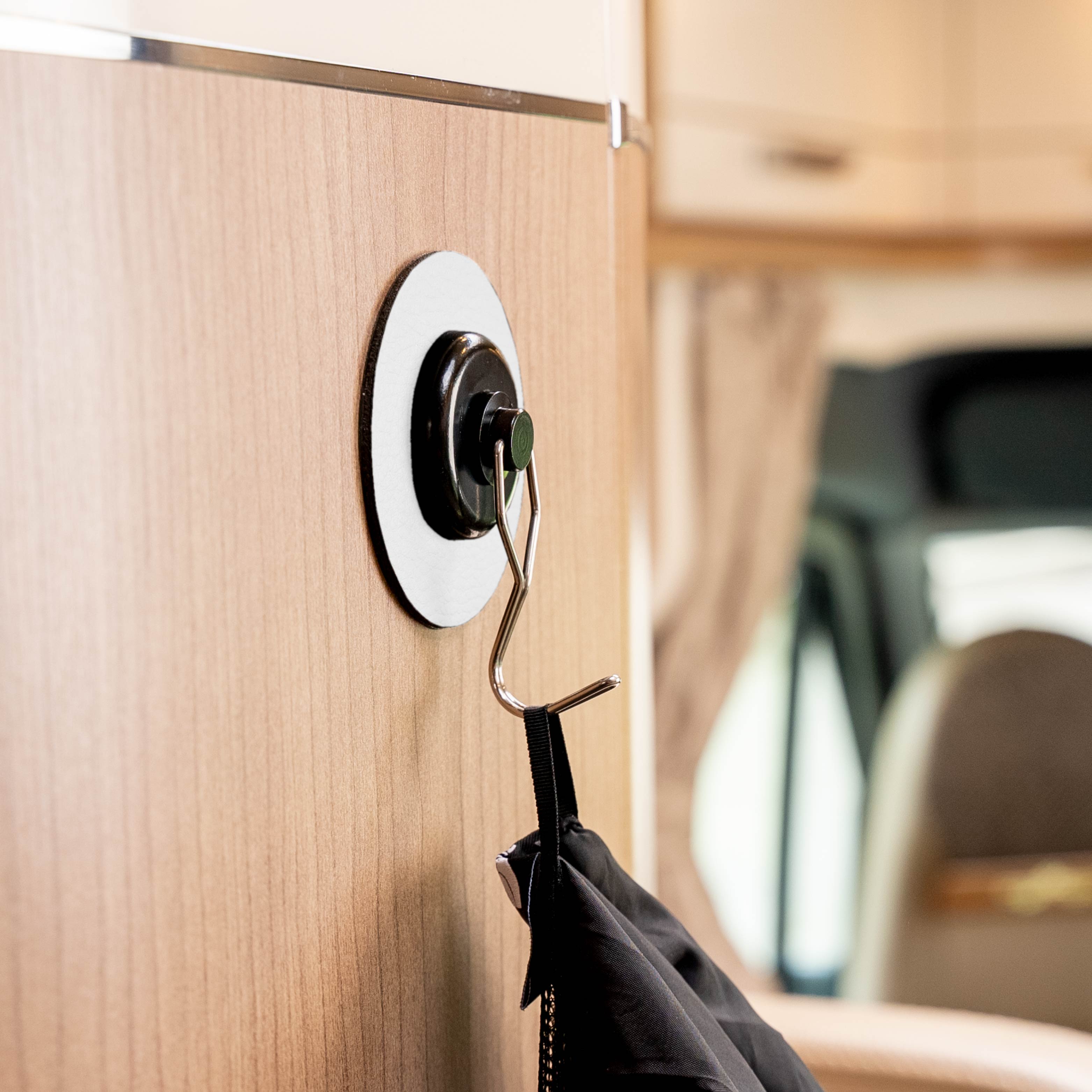 Magnetic hook THE ONE incl. pad WHITE - Silwy UK