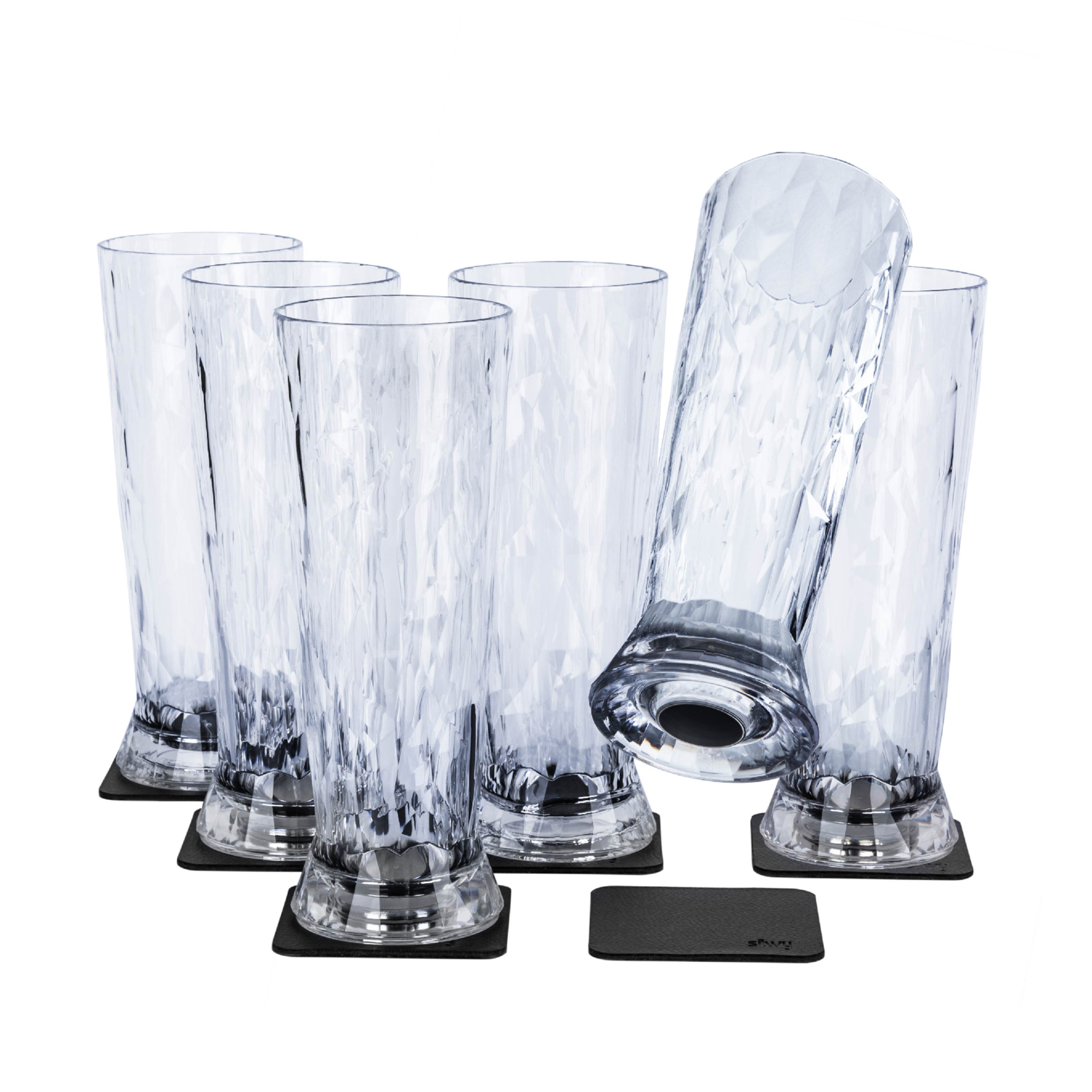 Magnetic plastic glasses BEER - Silwy UK