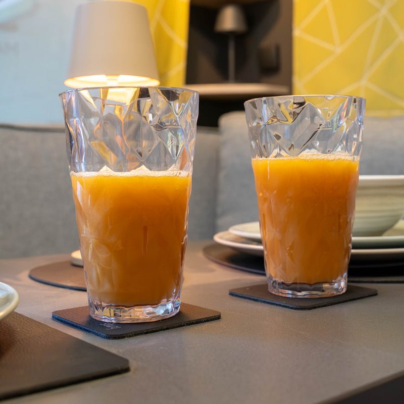 Magnetic Plastic Glasses LONG DRINK CLEAR PRISMA - COMING SOON - Silwy UK