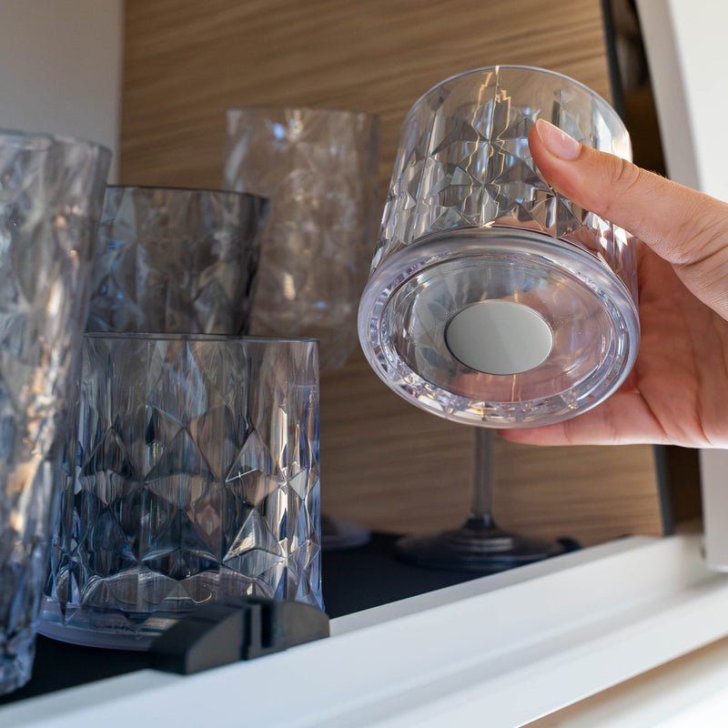 Magnetic Plastic Glasses TUMBLER CLEAR - COMING SOON - Silwy UK