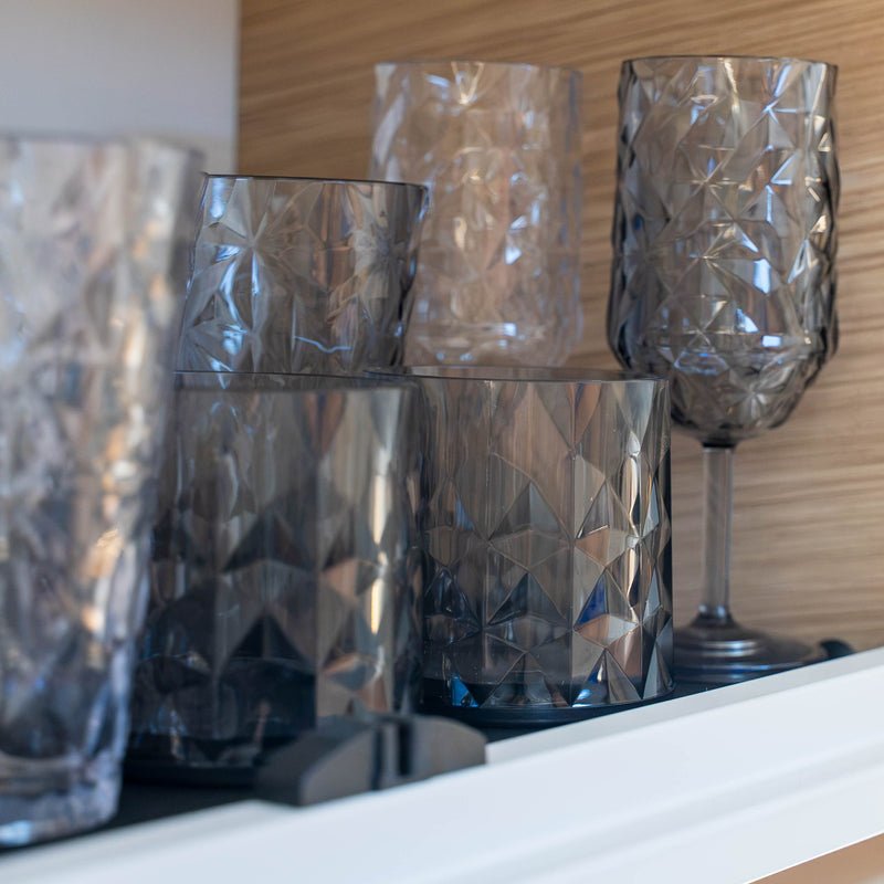 Magnetic plastic glasses TUMBLER GREY - COMING SOON - Silwy UK