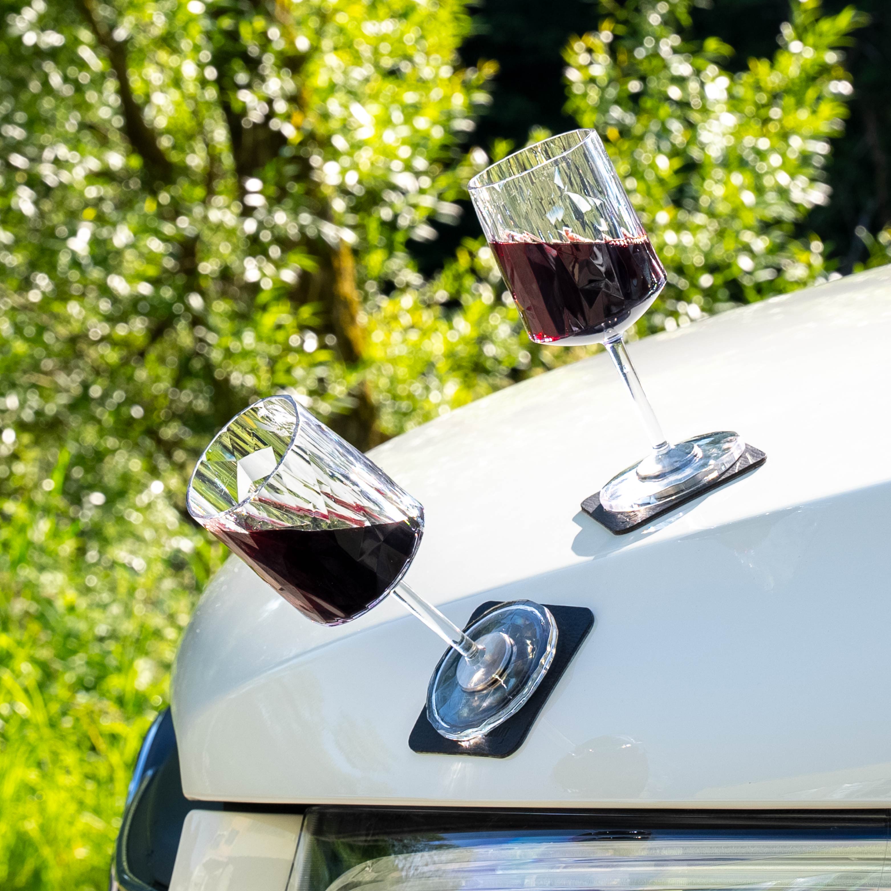 Magnetic plastic glasses WINE 0.2 l - Silwy UK