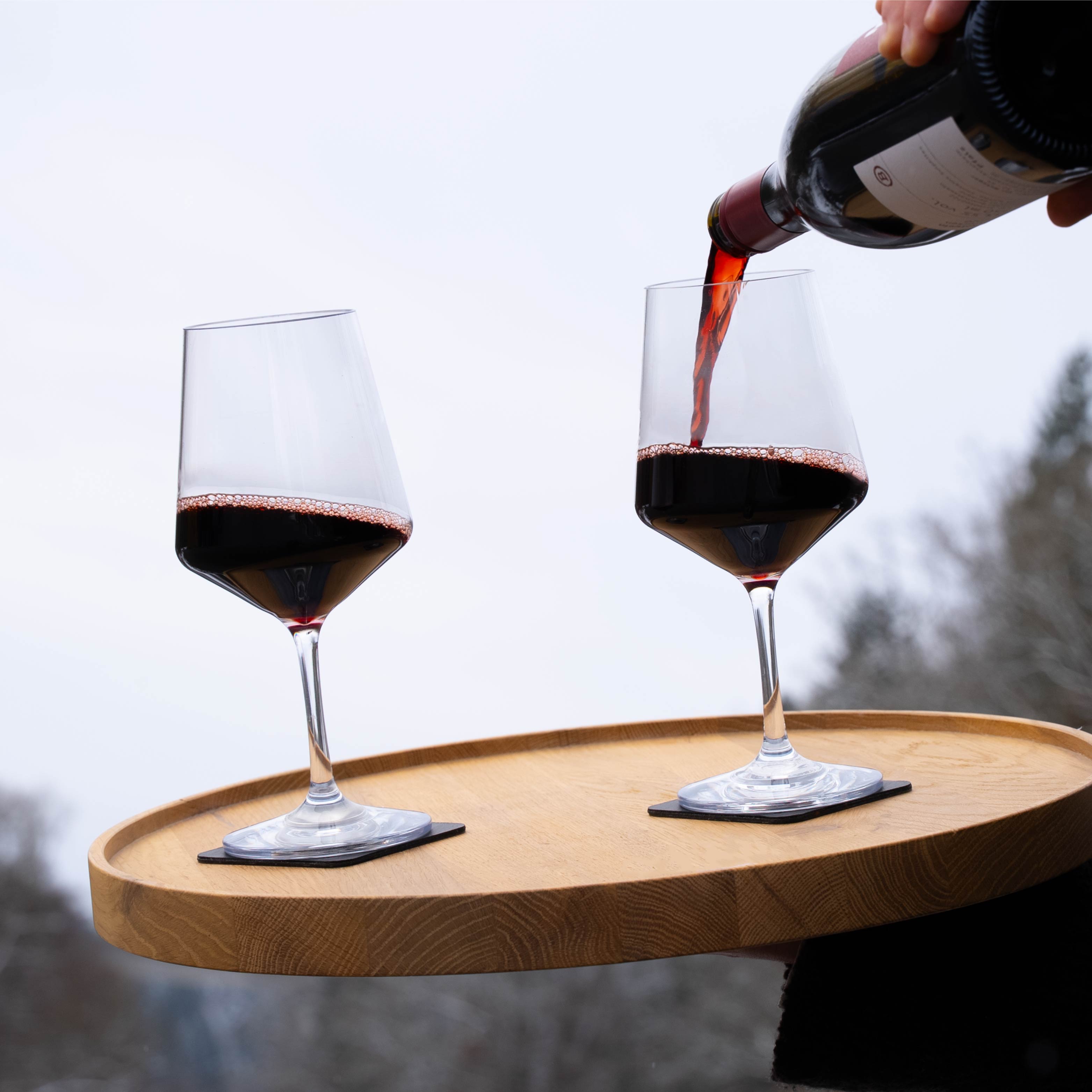 Magnetic plastic glasses WINE CLASSIC - Silwy UK