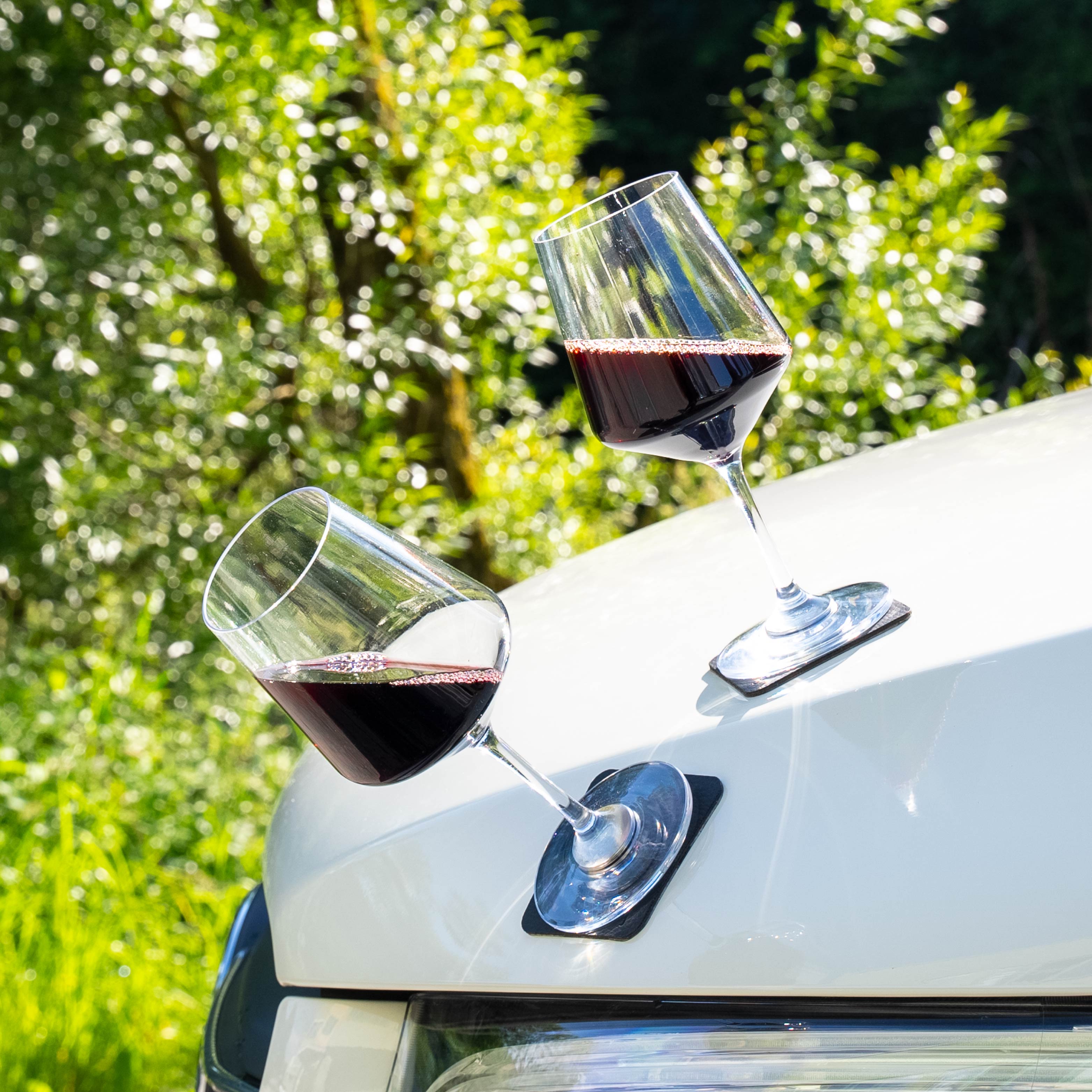 Magnetic plastic glasses WINE CLASSIC - Silwy UK