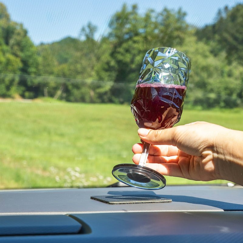 Magnetic Plastic Glasses WINE GREY PRISMA - COMING SOON - Silwy UK