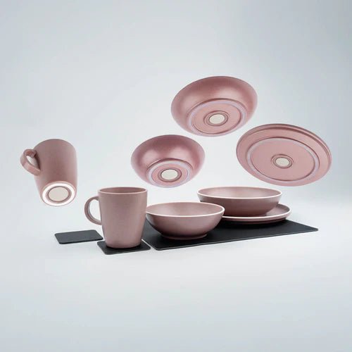 Magnetic plastic tableware set - Silwy UK