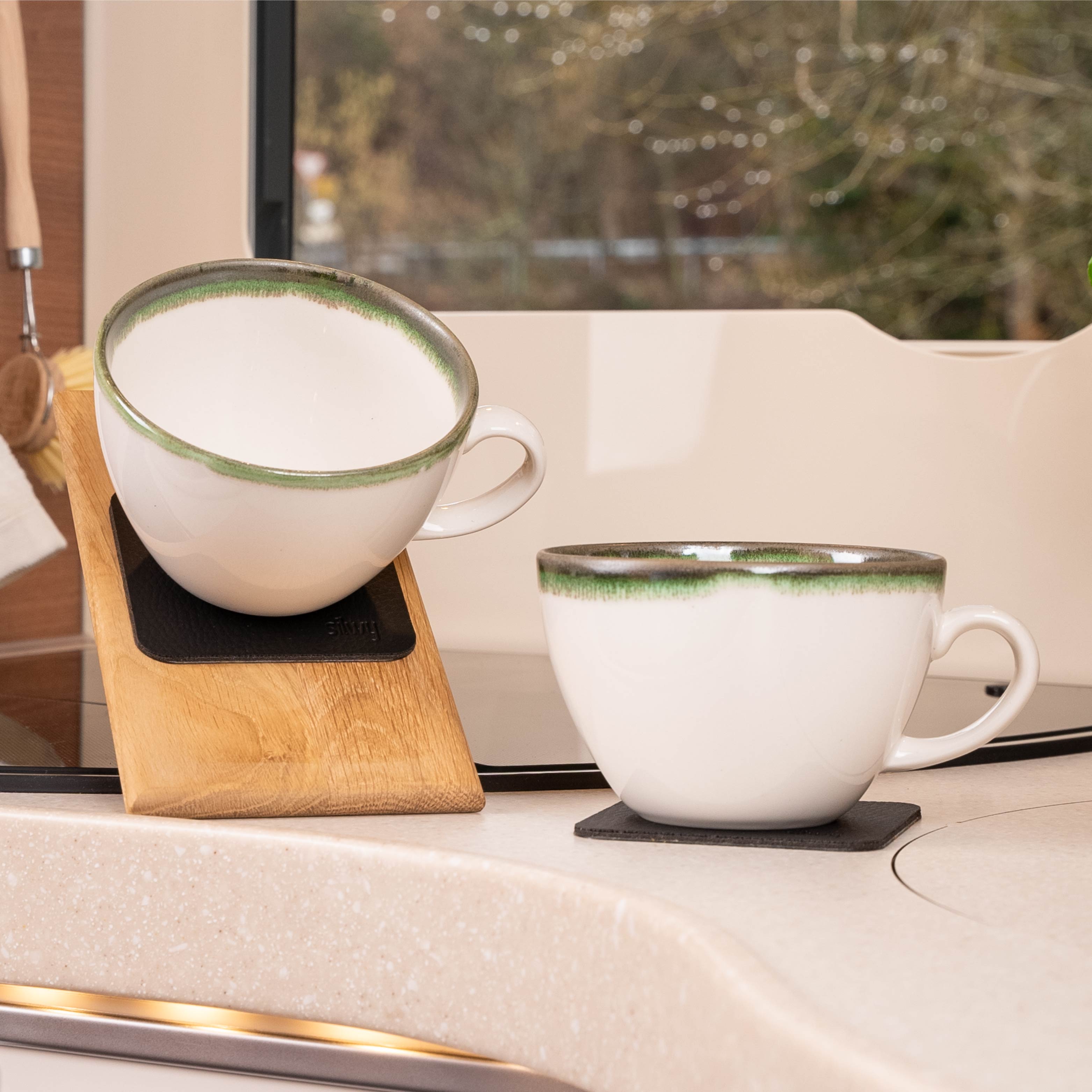 Magnetic porcelain cups UNIQUE - Silwy UK