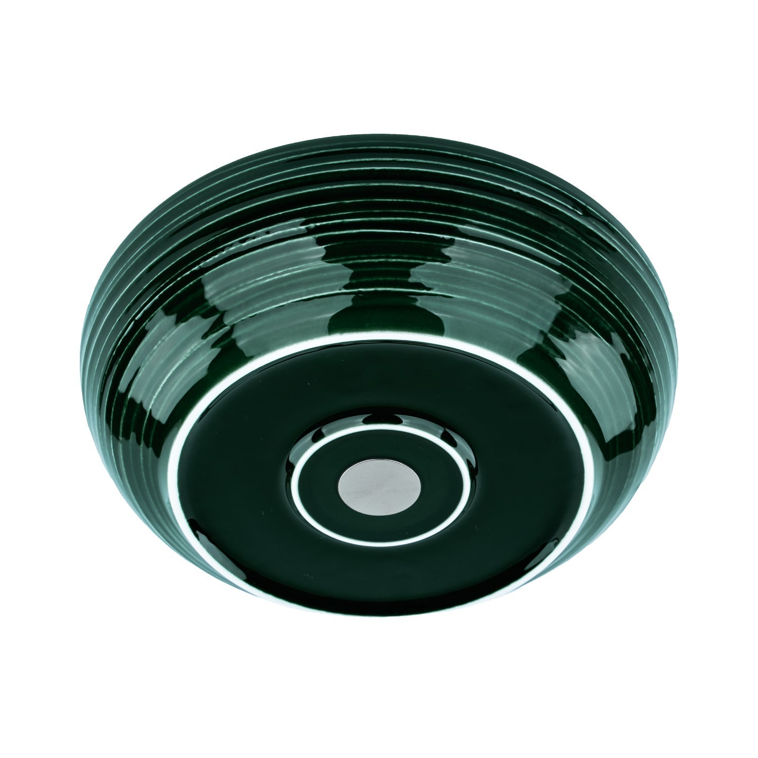 Magnetic porcelain food bowl forest green 25 cm - Silwy UK