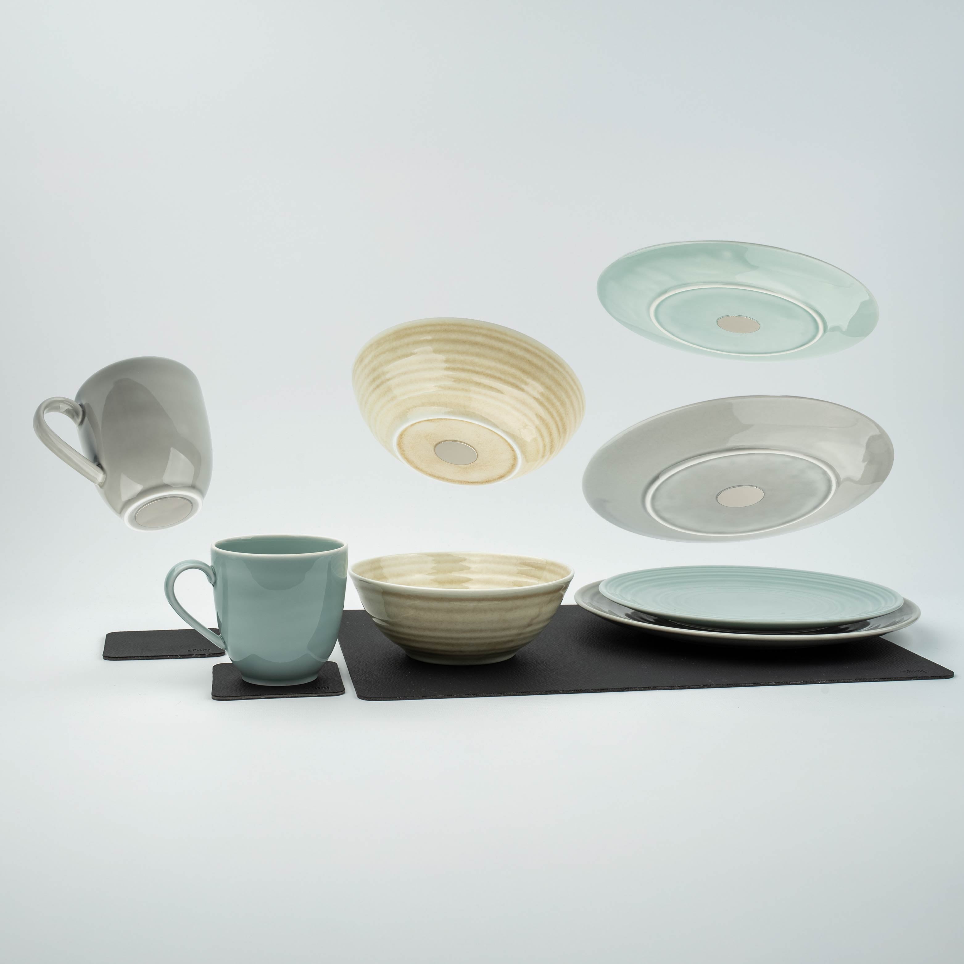 Magnetic Porcelain Tableware Set - Silwy UK