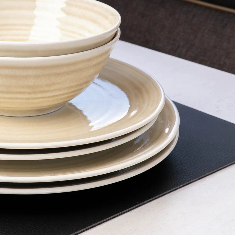 Magnetic Porcelain Tableware Set - Sand Bundle - Silwy UK