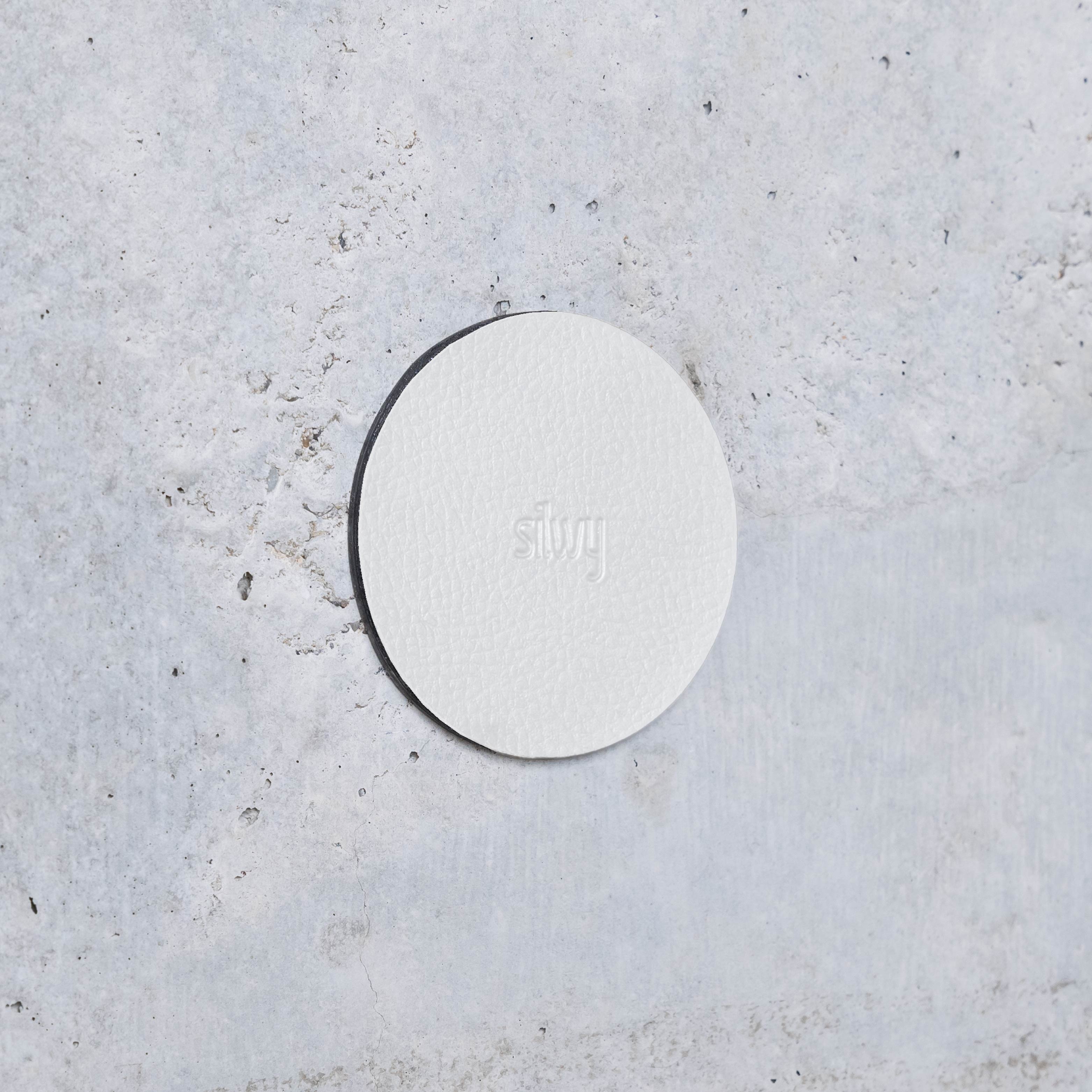 Metal nano gel pads 5 cm WHITE - Silwy UK