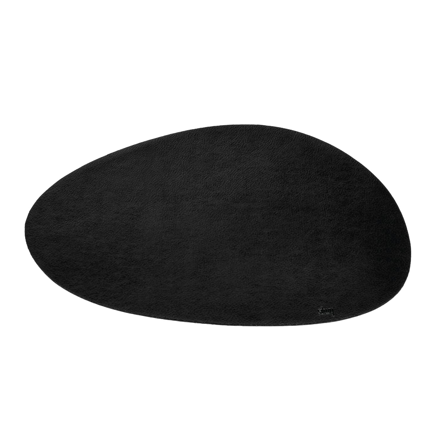 Metal nano gel placemat LARGE BLACK - Silwy UK