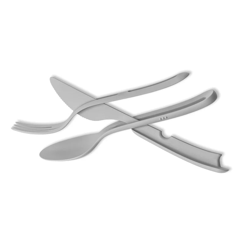 Porcelain Cyan Bundle with free TRICKY Cutlery & Magnetic Hook Clever Black - Silwy UK
