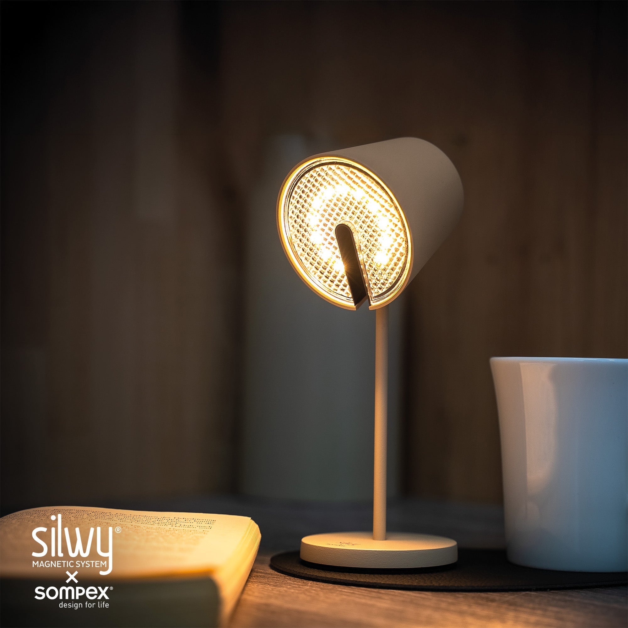 PORTOFINO magnetic light incl. placemat and pad - Silwy UK
