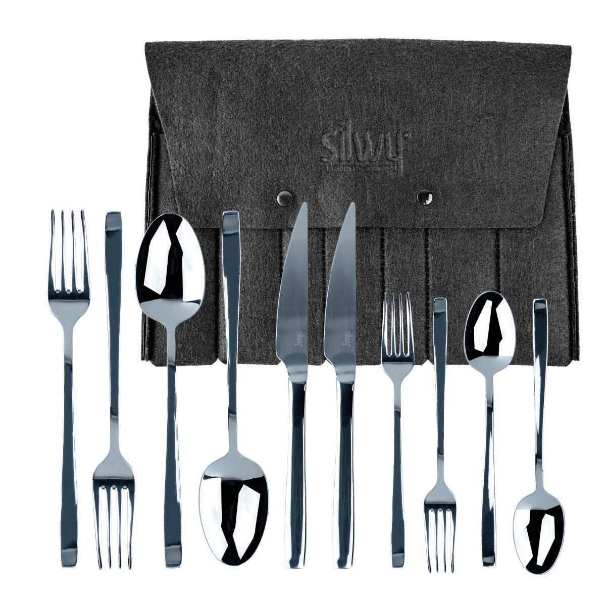 Couple travel cutlery set - Silwy UK
