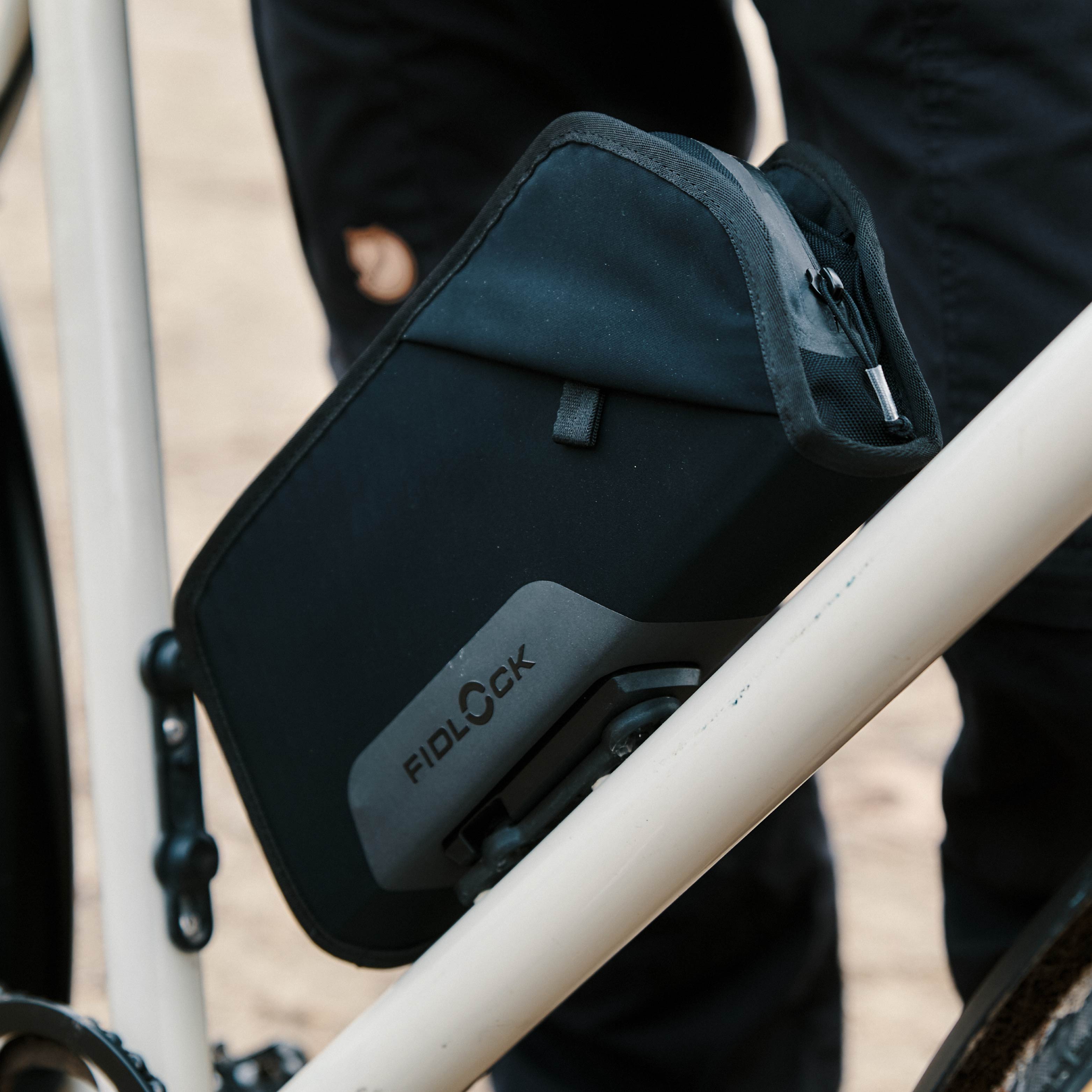Magnetic bag FIDLOCK TWIST essential bag BLACK incl. bike base - Silwy UK