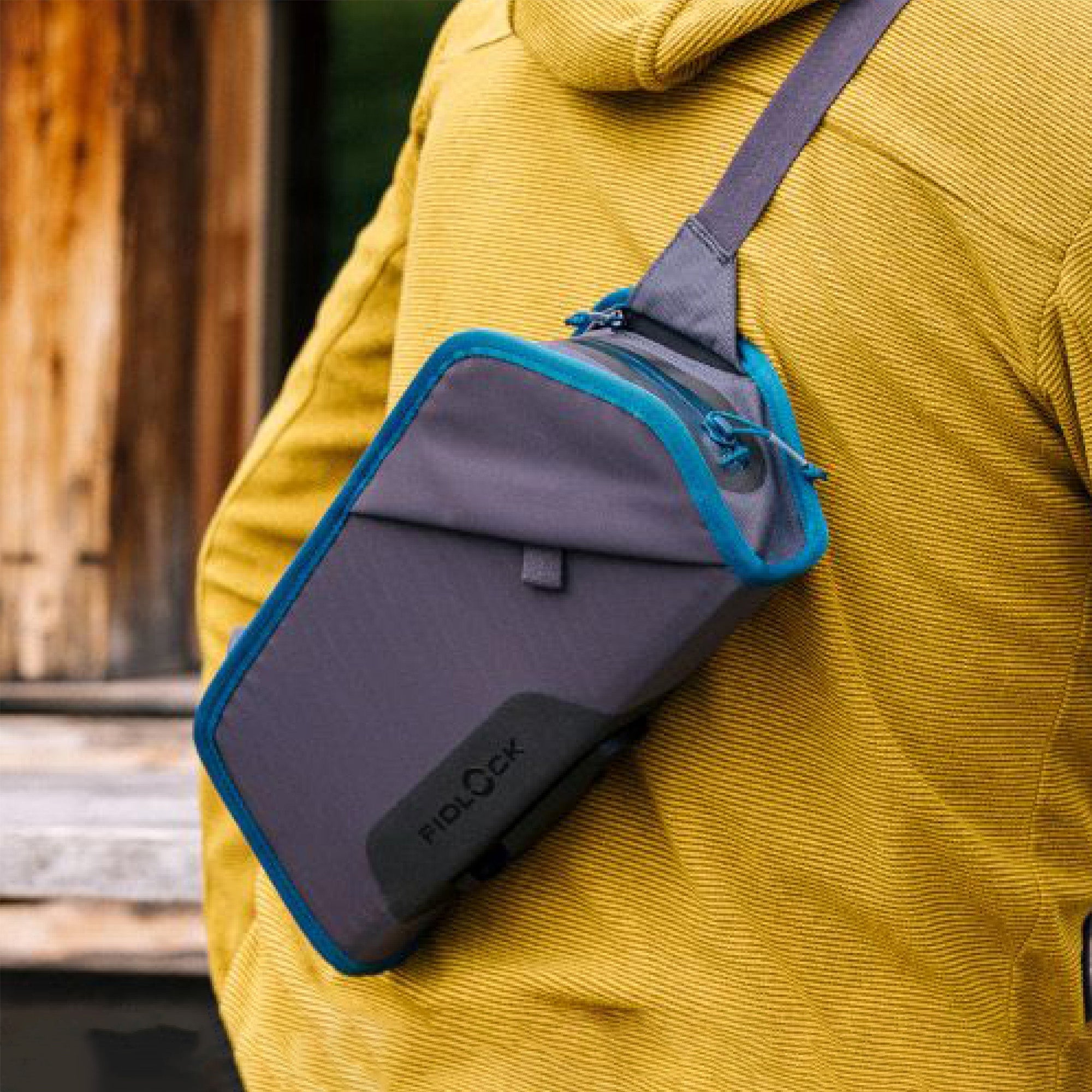 Magnetic bag FIDLOCK TWIST essential bag BLUE incl. bike base - Silwy UK