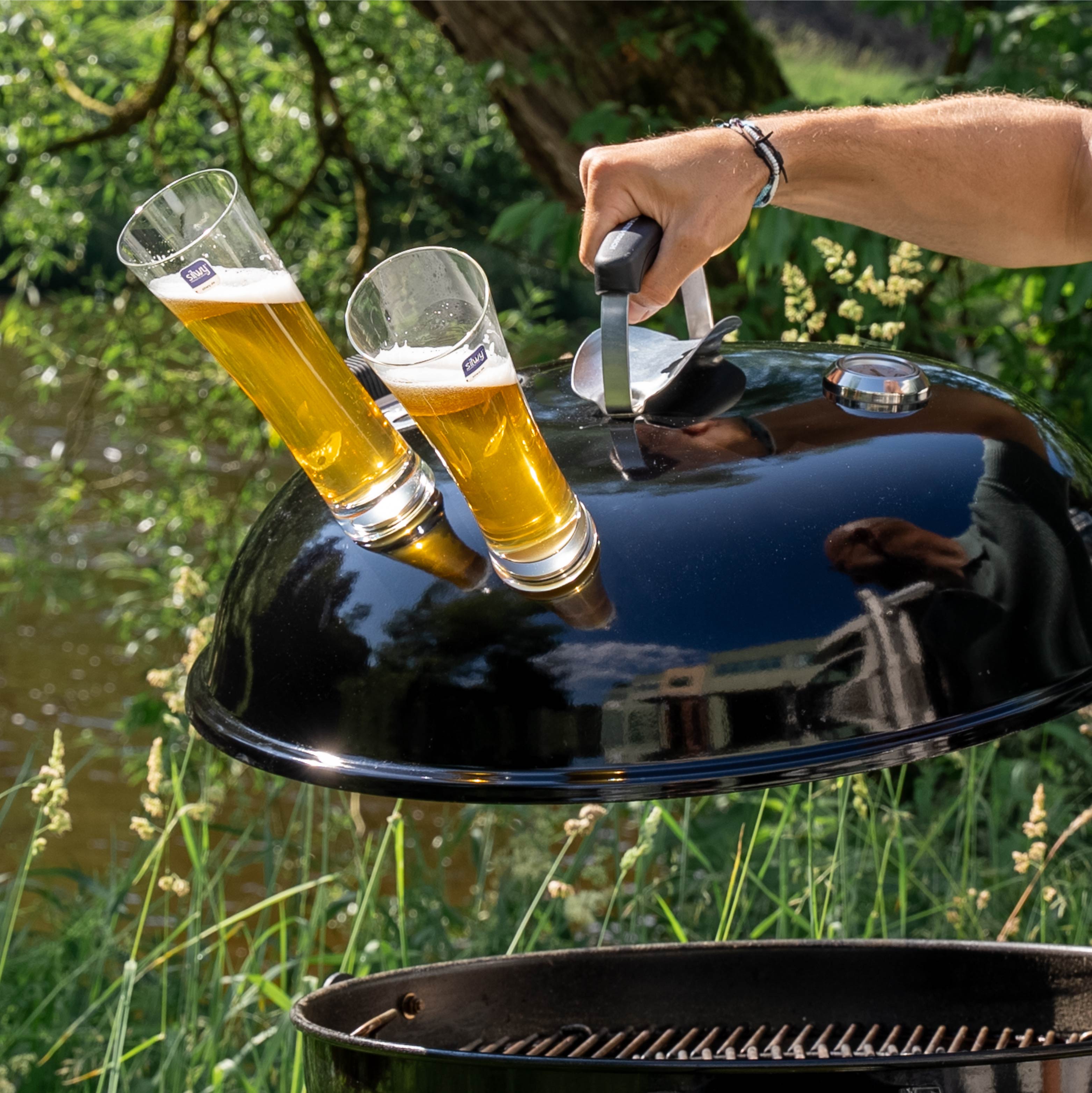 Magnetic crystal beer glasses - Silwy UK