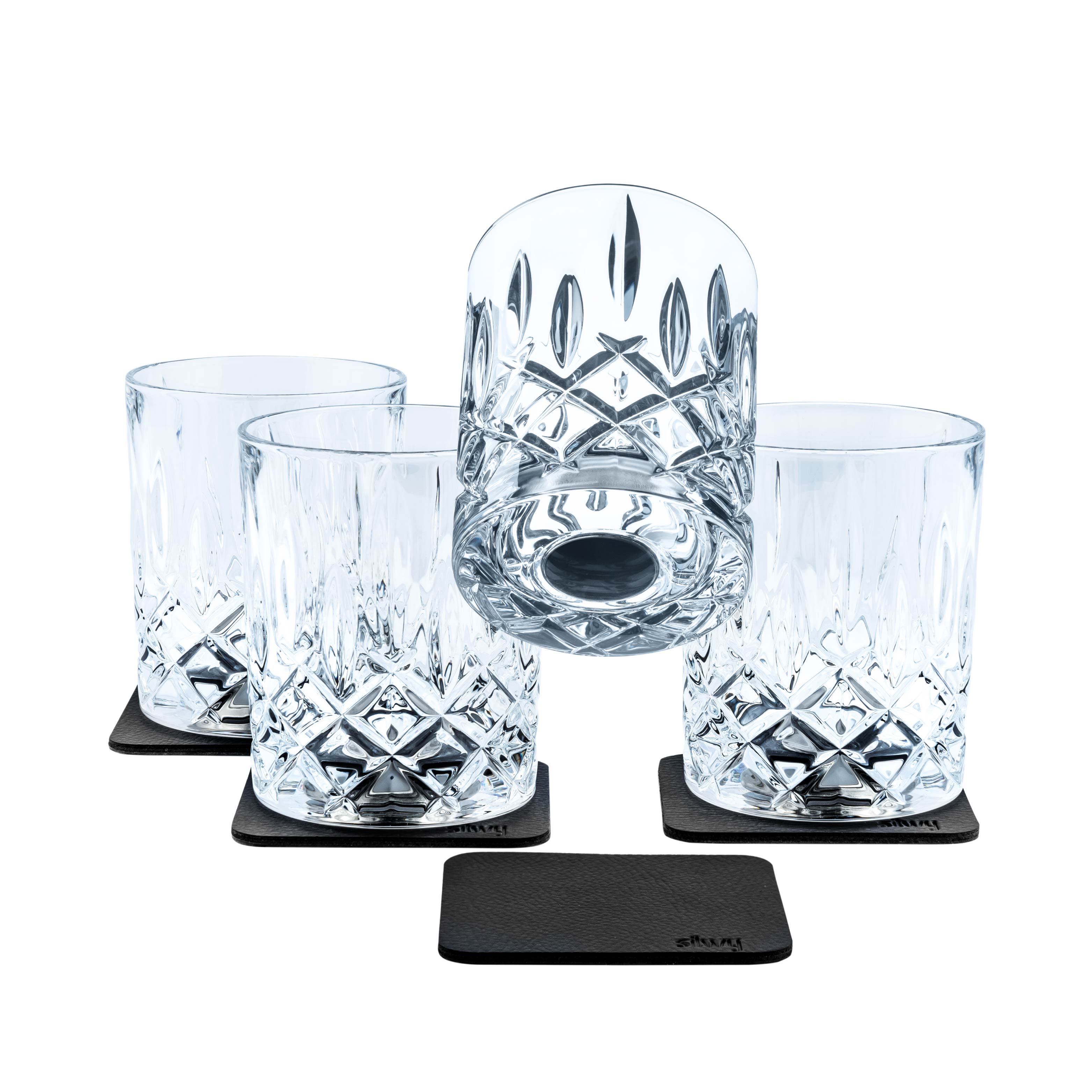 Magnetic crystal glasses WHISKY DIAMOND - Silwy UK