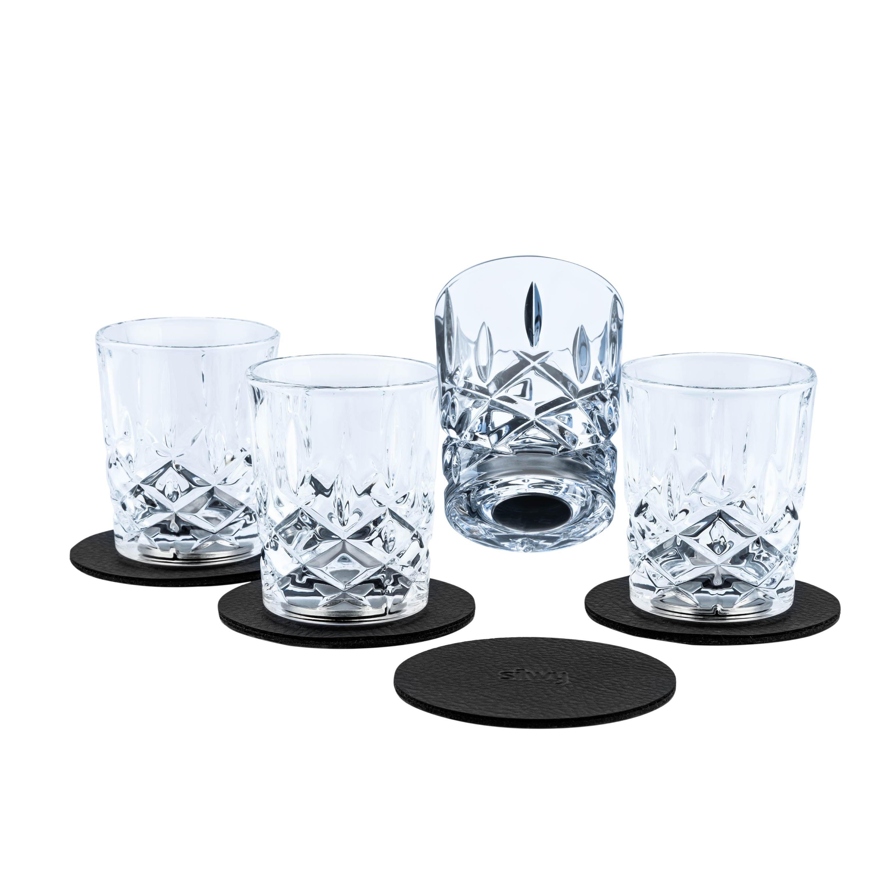 Magnetic crystal shot glasses SHOT DIAMOND - Silwy UK