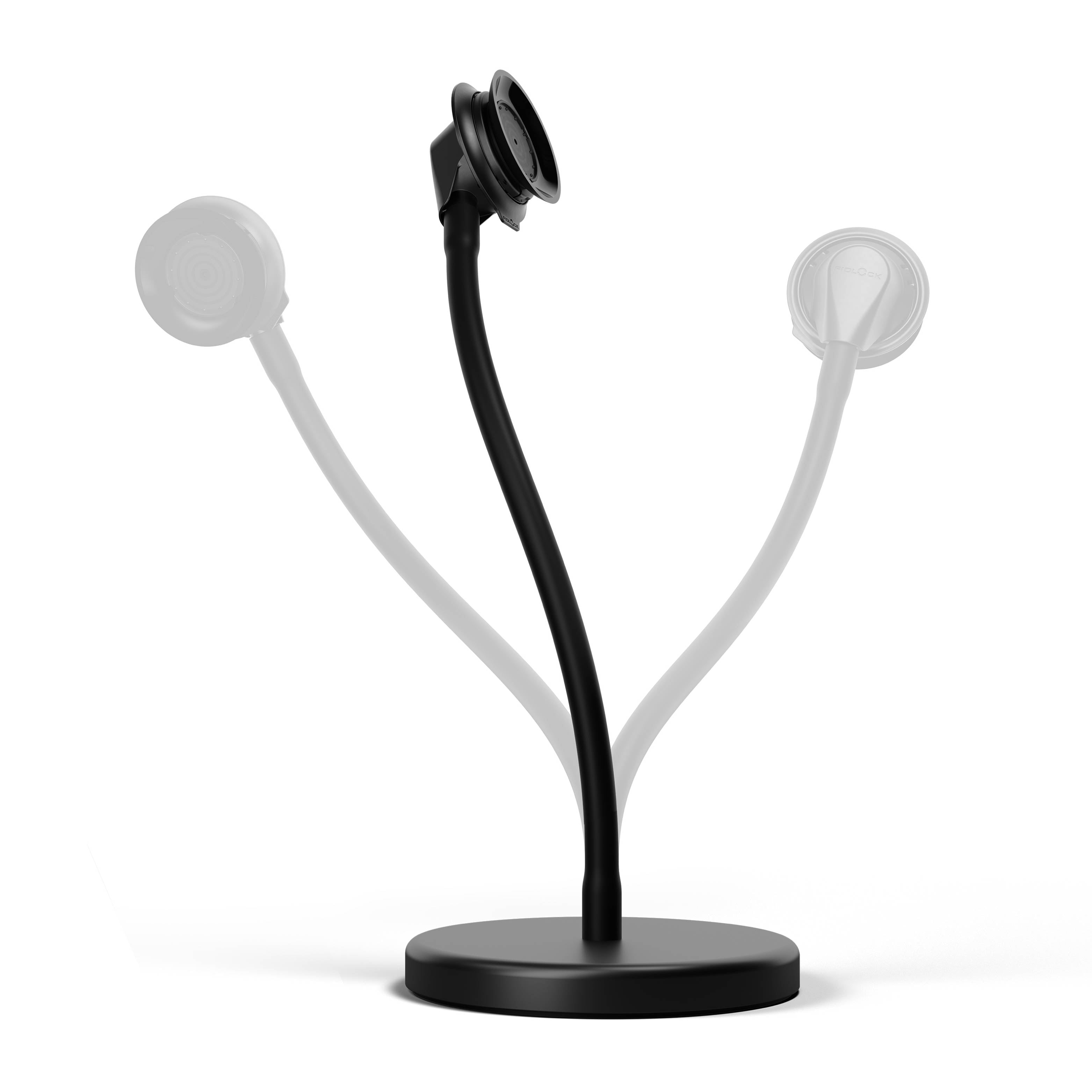 Magnetic mobile phone holder FIDLOCK VACUUM desk flex - Silwy UK