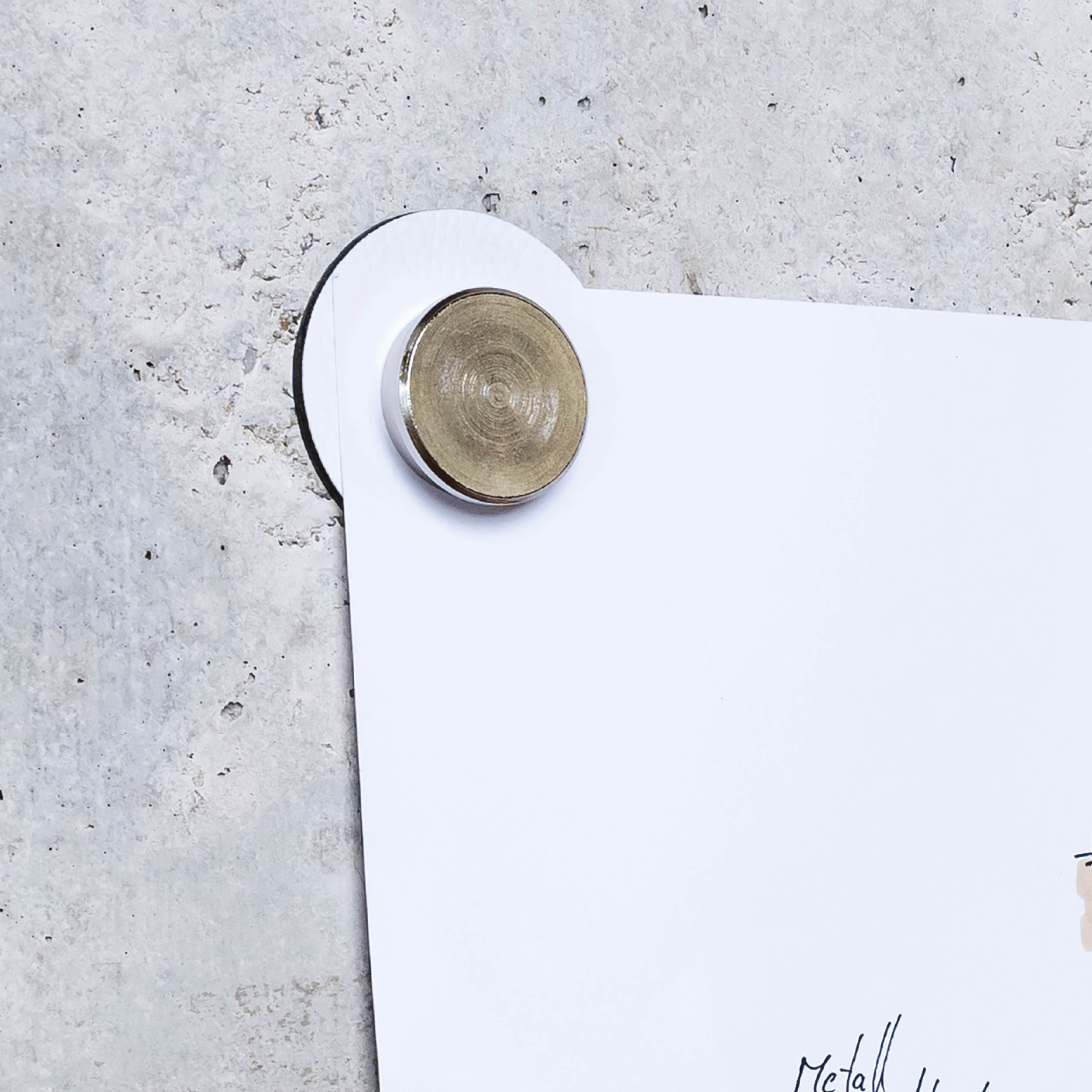 Magnetic pins SMART incl. pads WHITE - Silwy UK