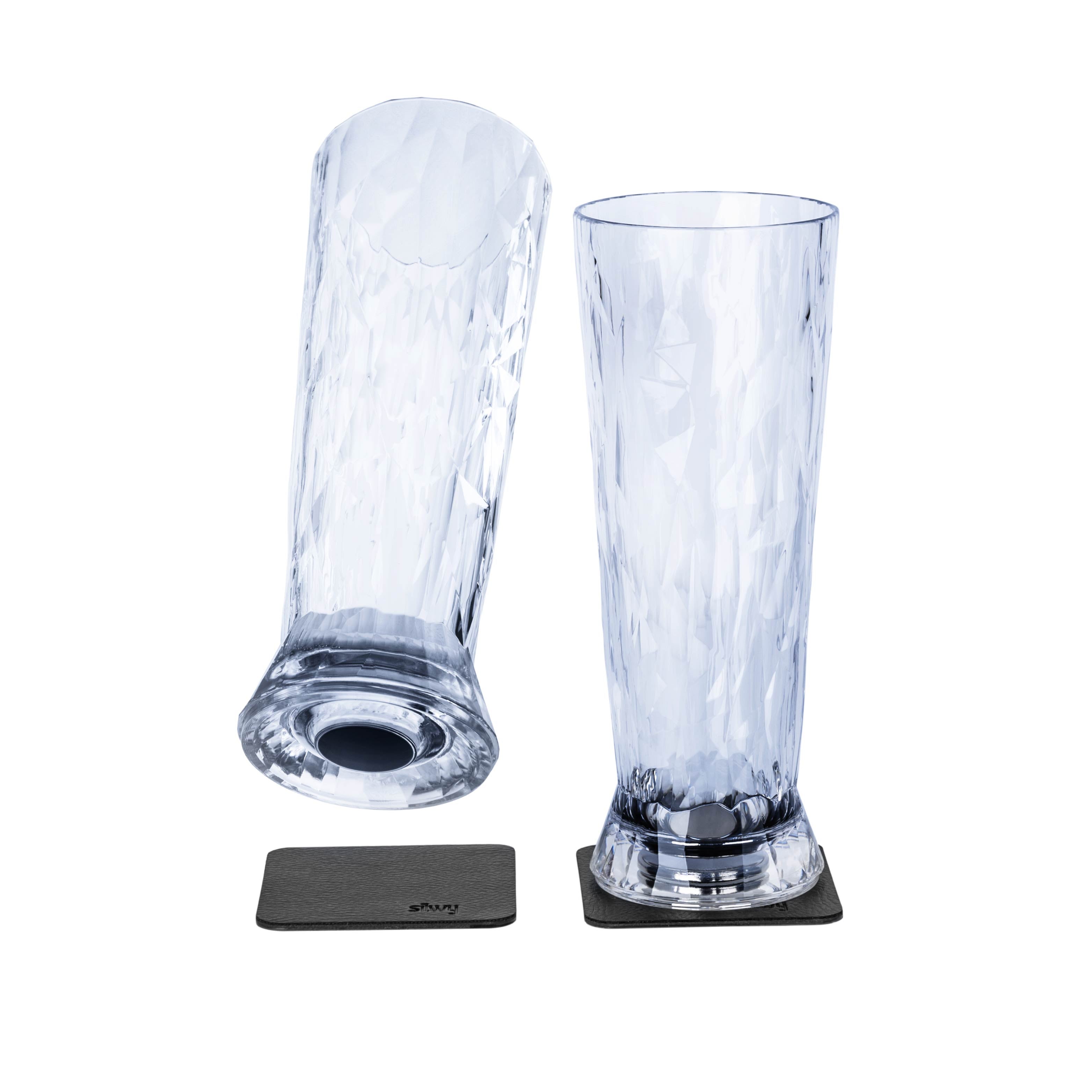 Magnetic plastic glasses BEER - Silwy UK