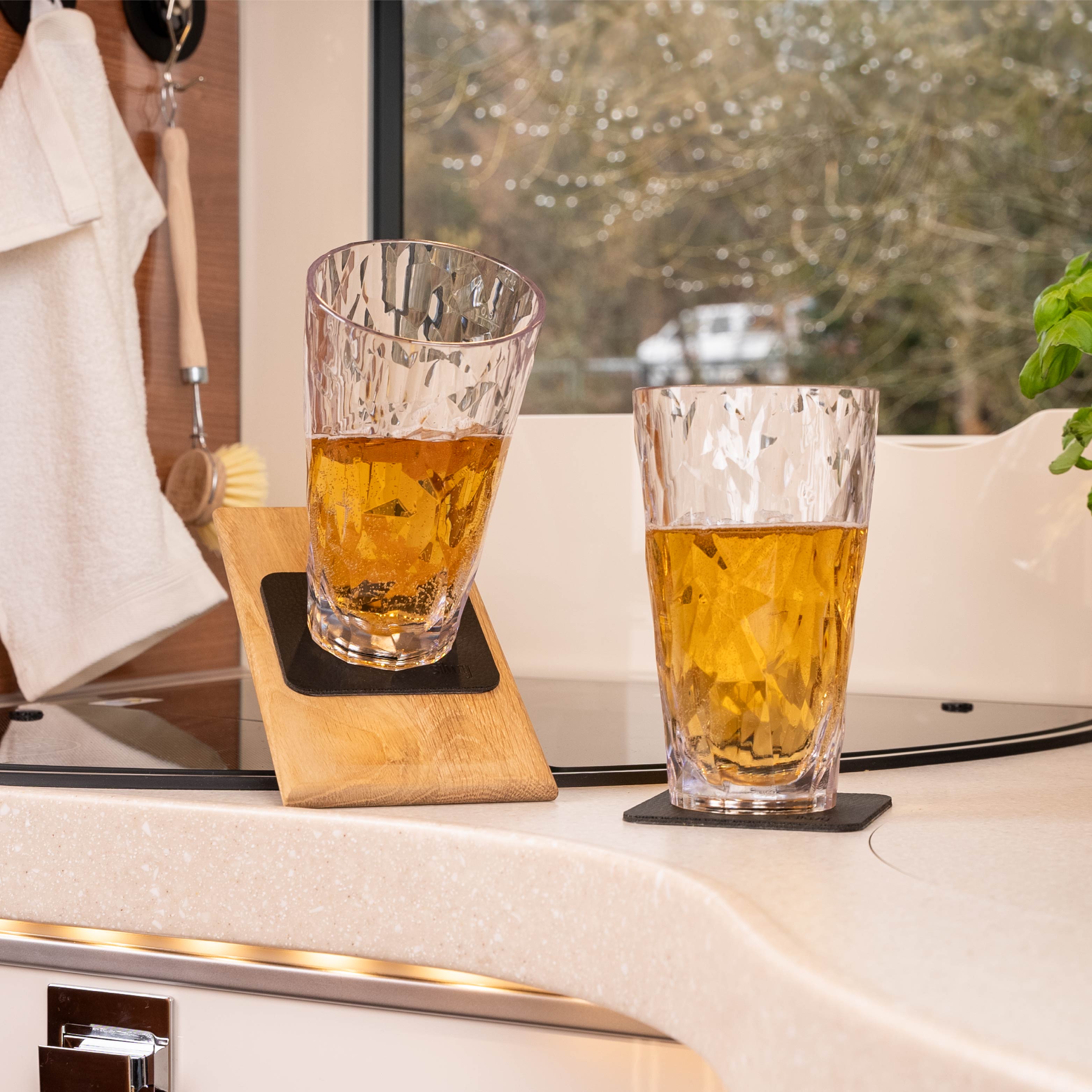Magnetic plastic glasses LONGDRINK - Silwy UK