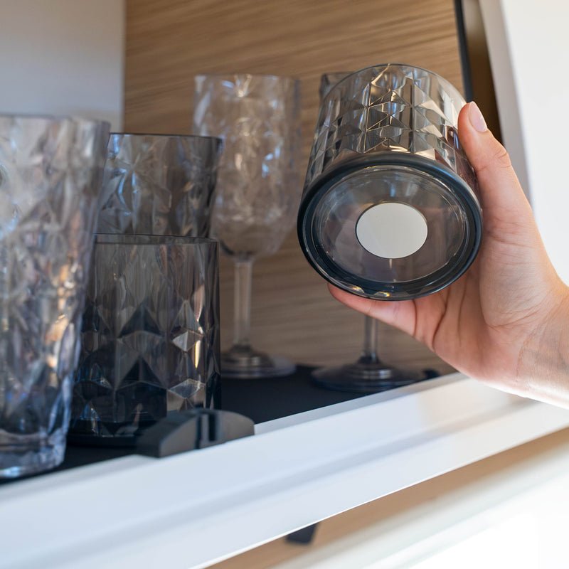 Magnetic plastic glasses TUMBLER GREY - COMING SOON - Silwy UK
