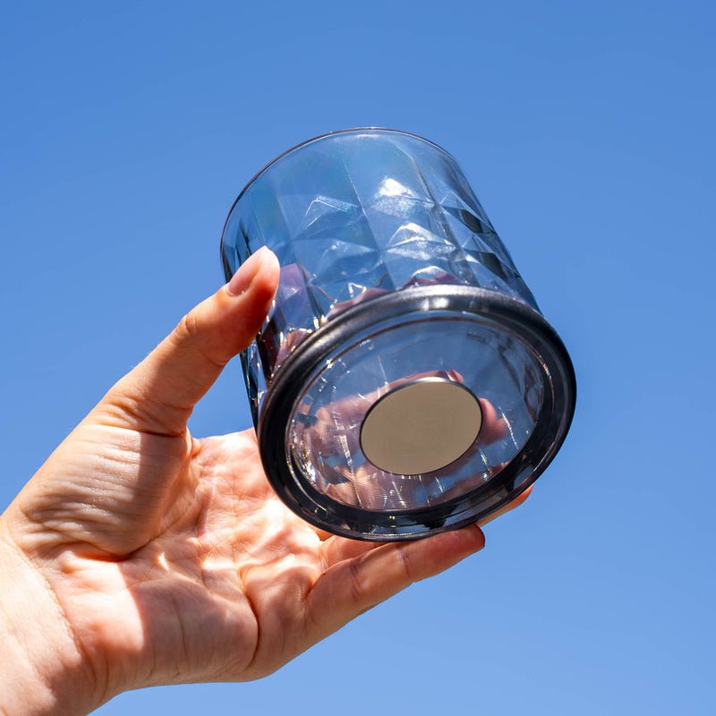 Magnetic plastic glasses TUMBLER GREY - COMING SOON - Silwy UK