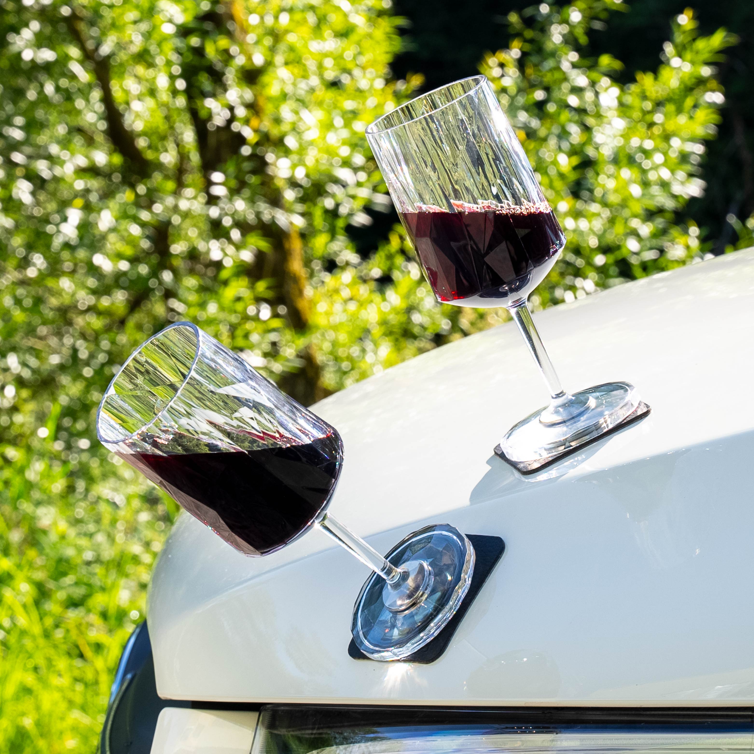 Magnetic plastic glasses WINE 0.3 l - Silwy UK