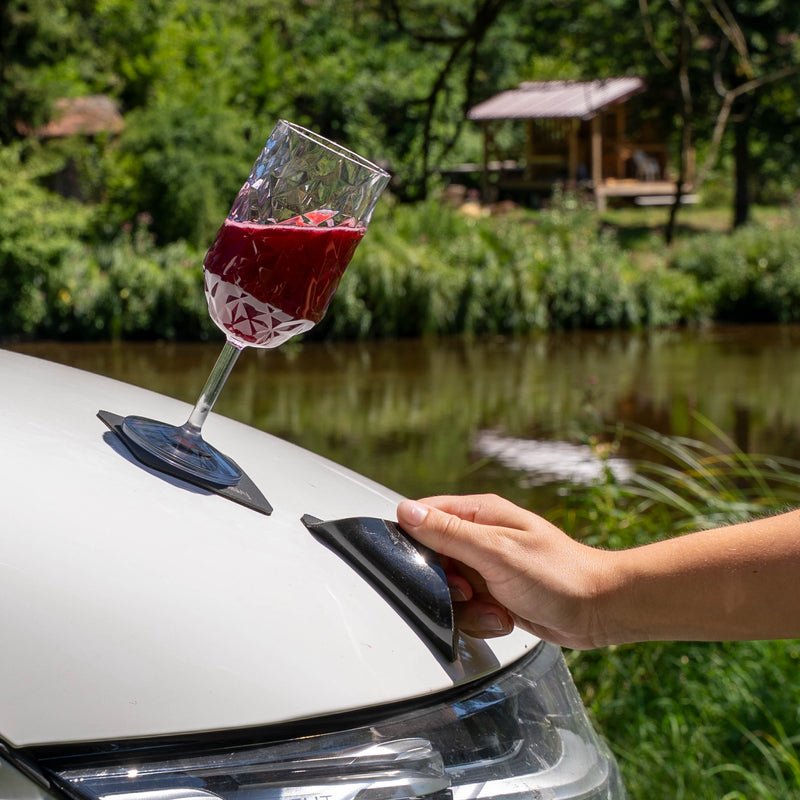Magnetic Plastic Glasses WINE CLEAR PRISMA - COMING SOON - Silwy UK