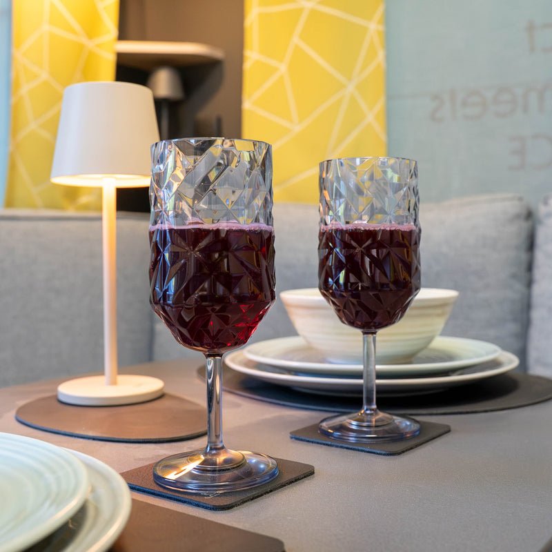 Magnetic Plastic Glasses WINE GREY PRISMA - COMING SOON - Silwy UK