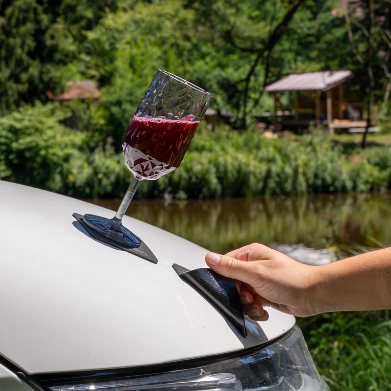 Magnetic Plastic Glasses WINE GREY PRISMA - COMING SOON - Silwy UK