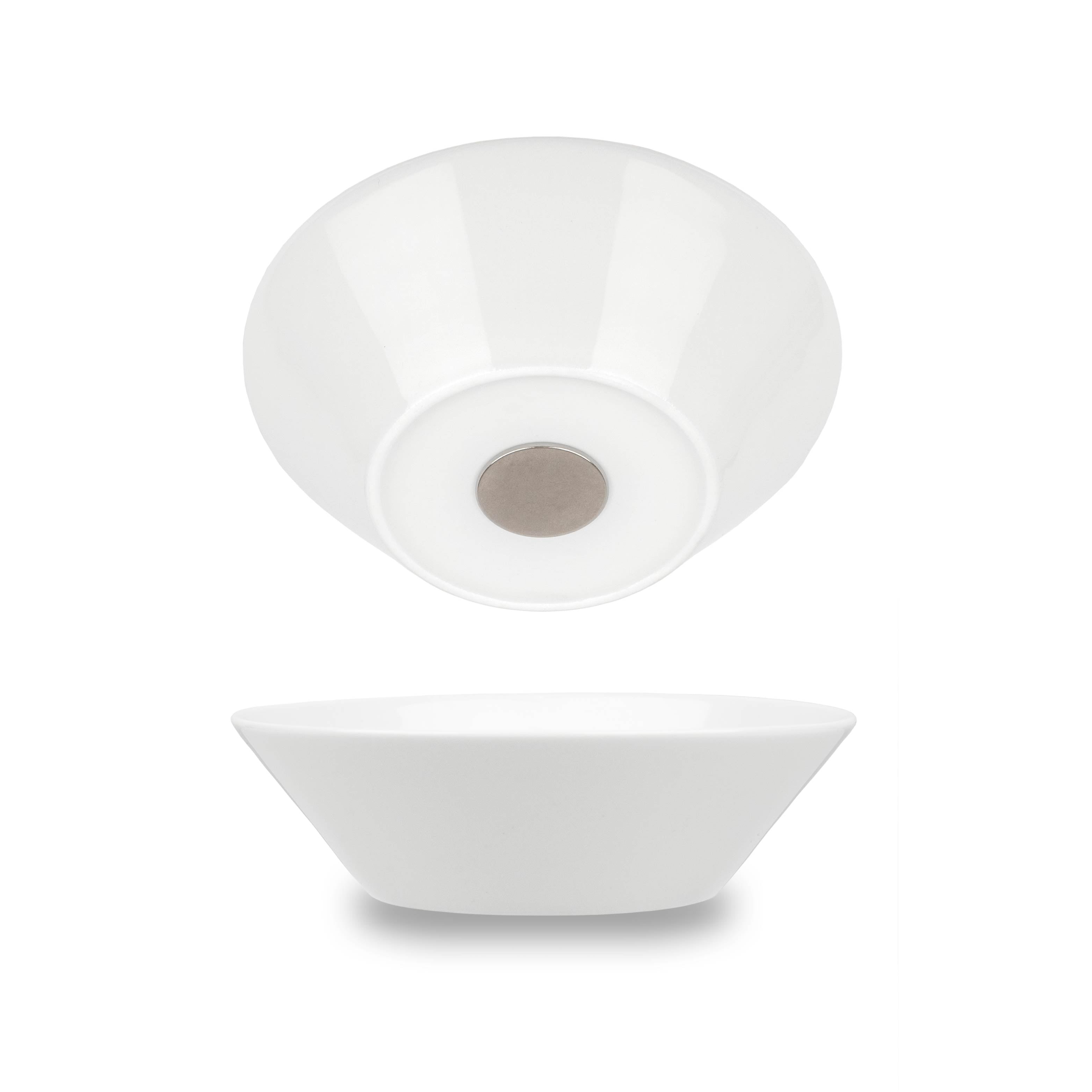 Magnetic porcelain bowls 16 cm - Silwy UK