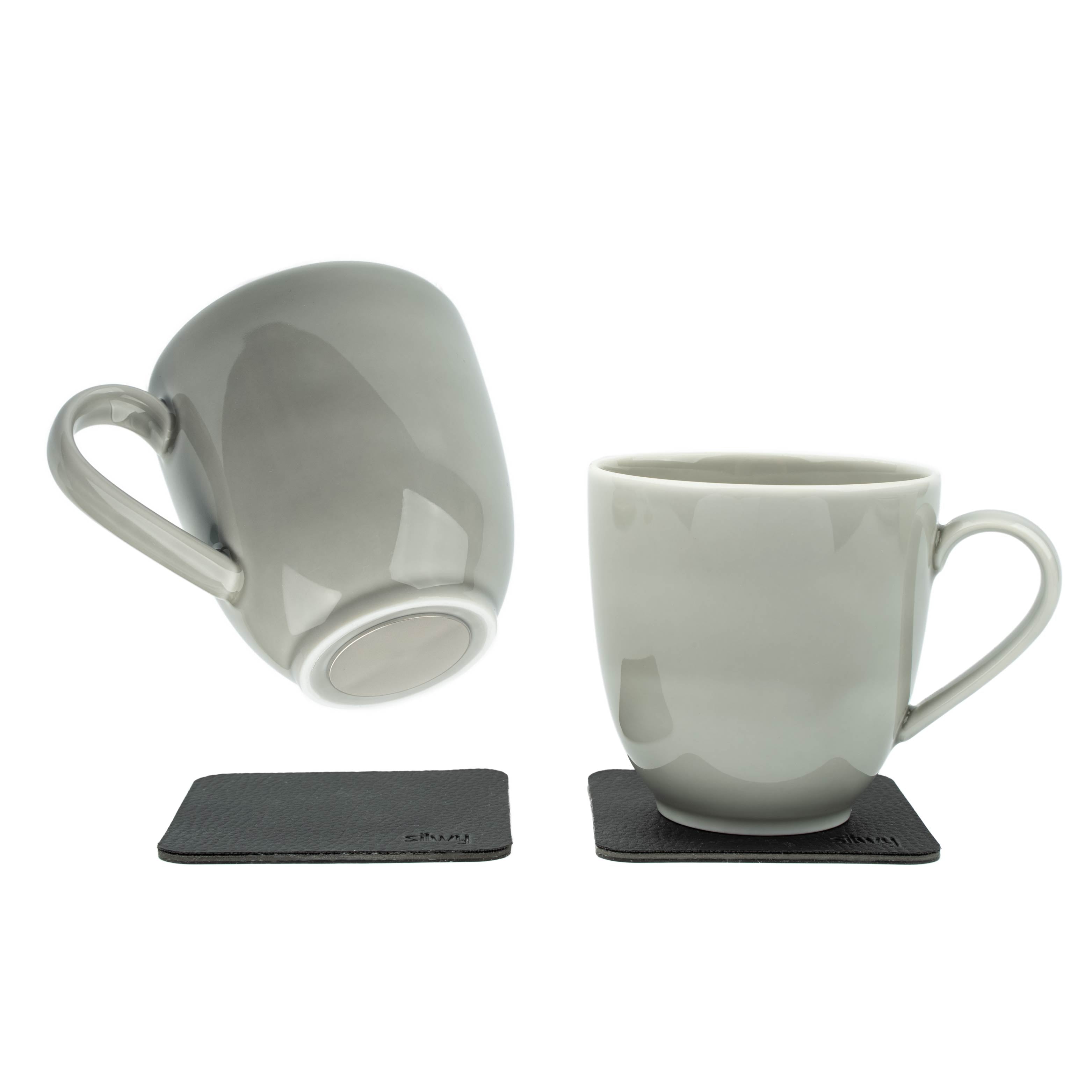 Magnetic Porcelain Cups - Silwy UK