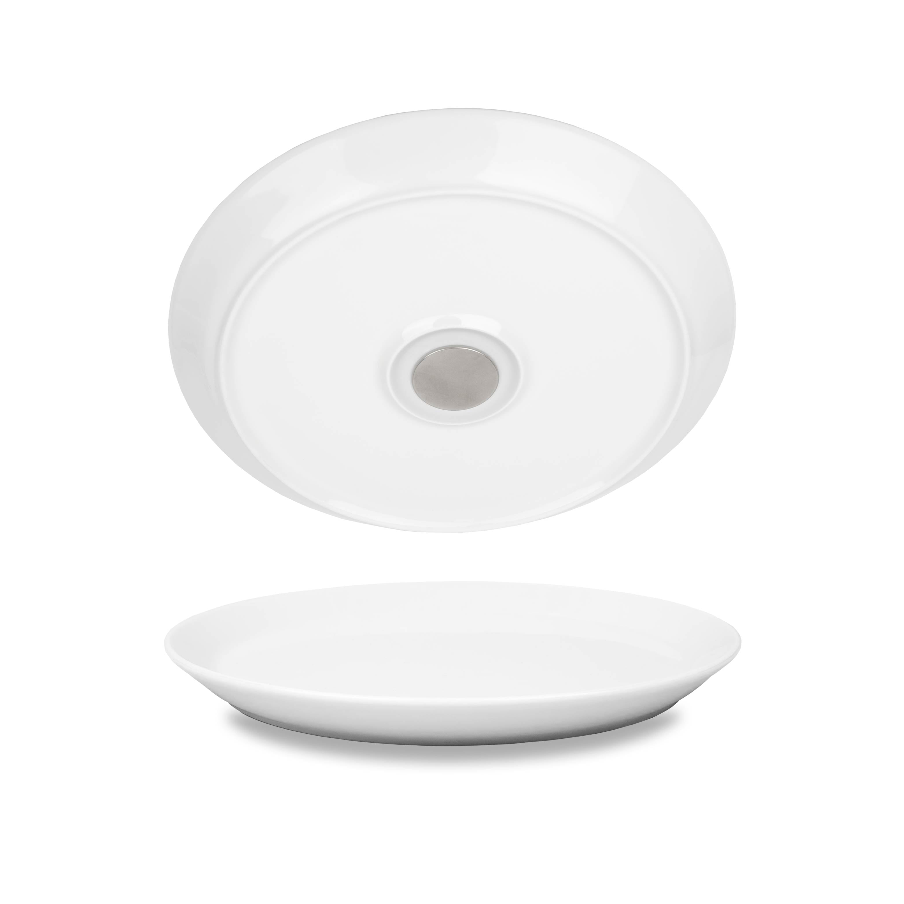 Magnetic porcelain plate 23 cm - Silwy UK
