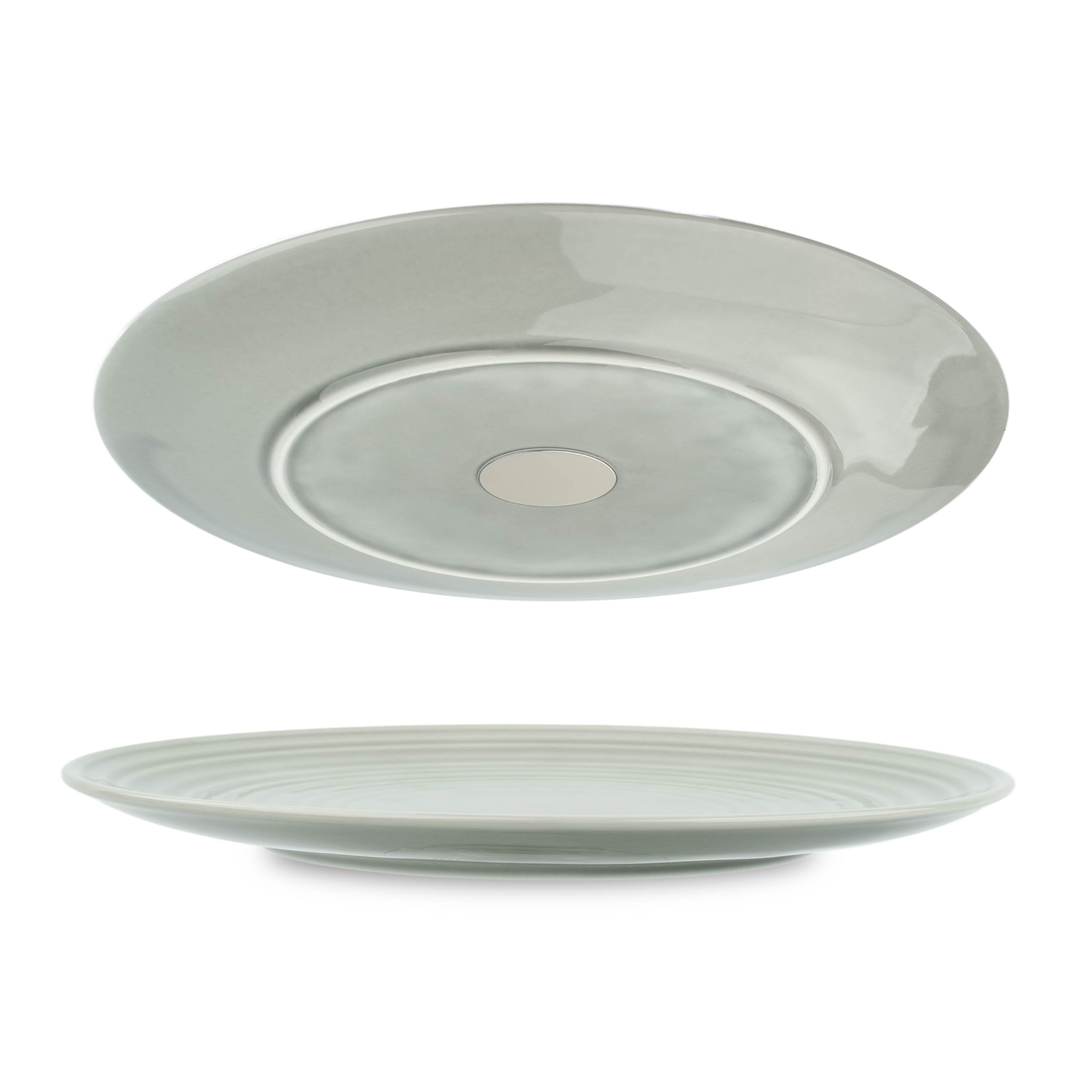 Magnetic Porcelain Plate 26 cm - Silwy UK