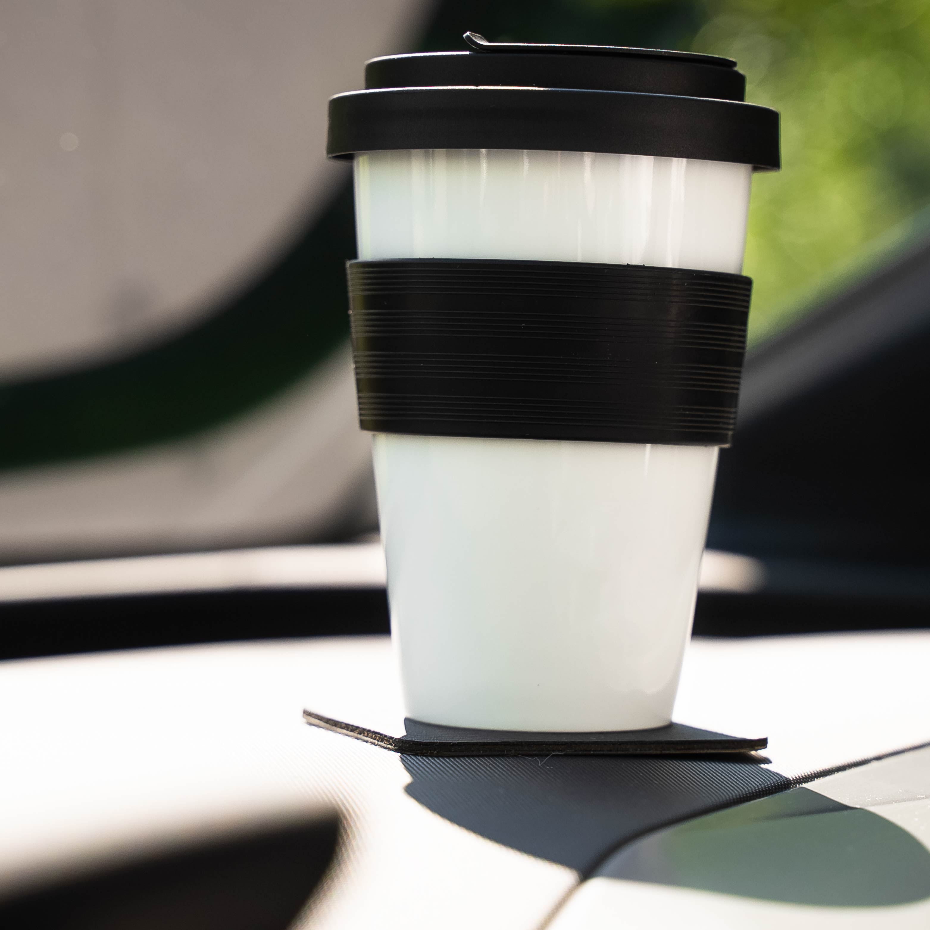 Magnetic porcelain TO - GO - CUP - Silwy UK