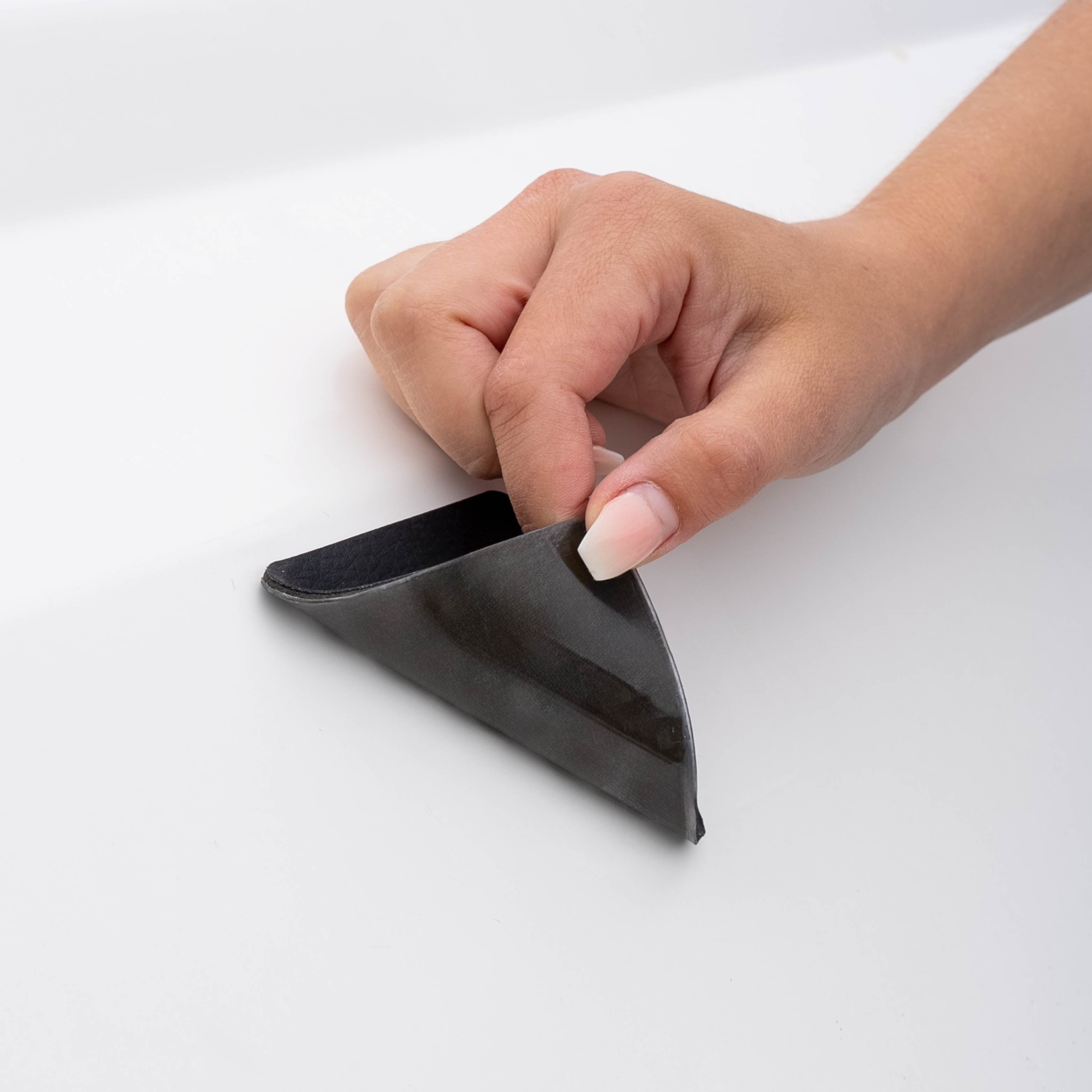 Metal nano gel pads (square) BLACK - Silwy UK