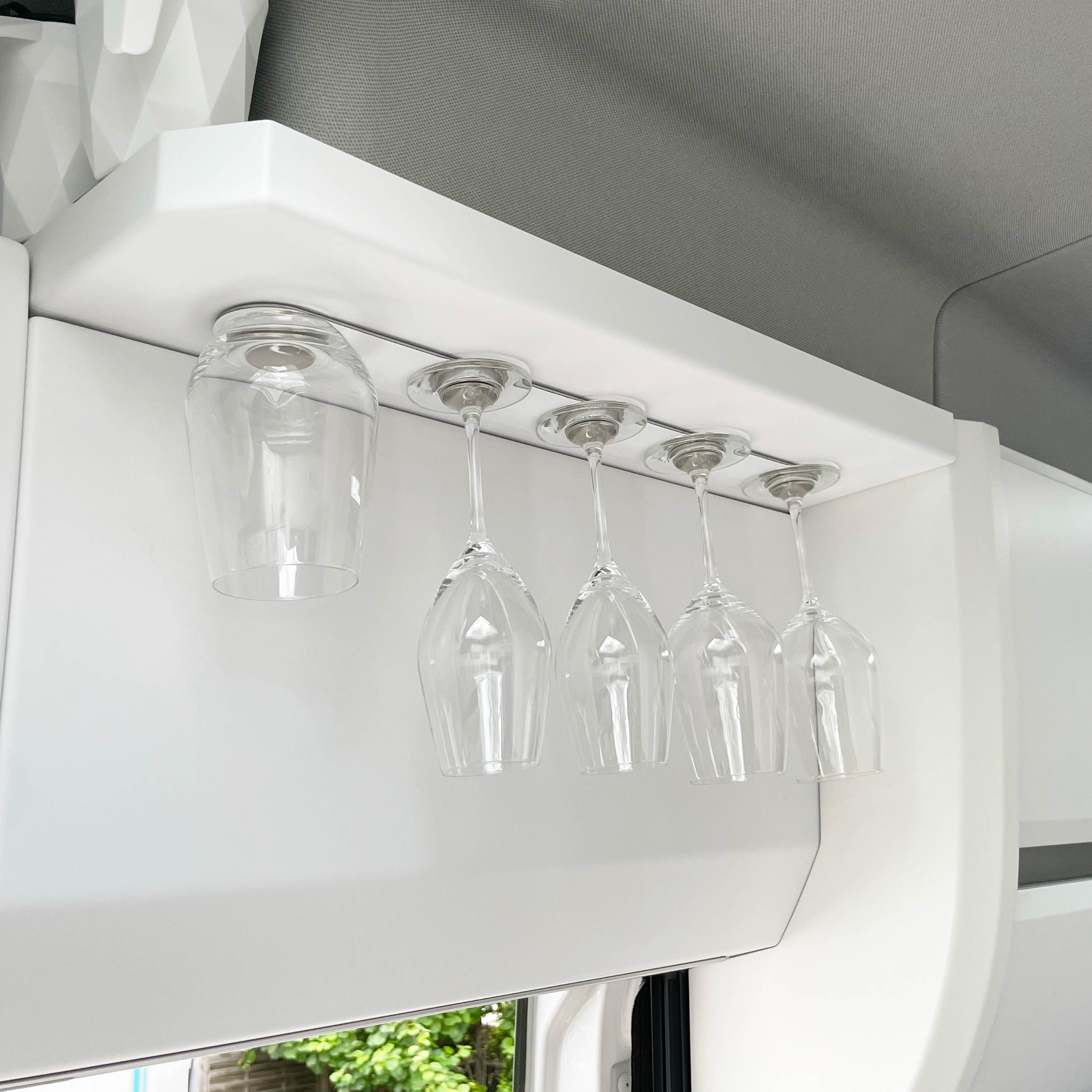 Metal strip 50 cm WHITE - Silwy UK
